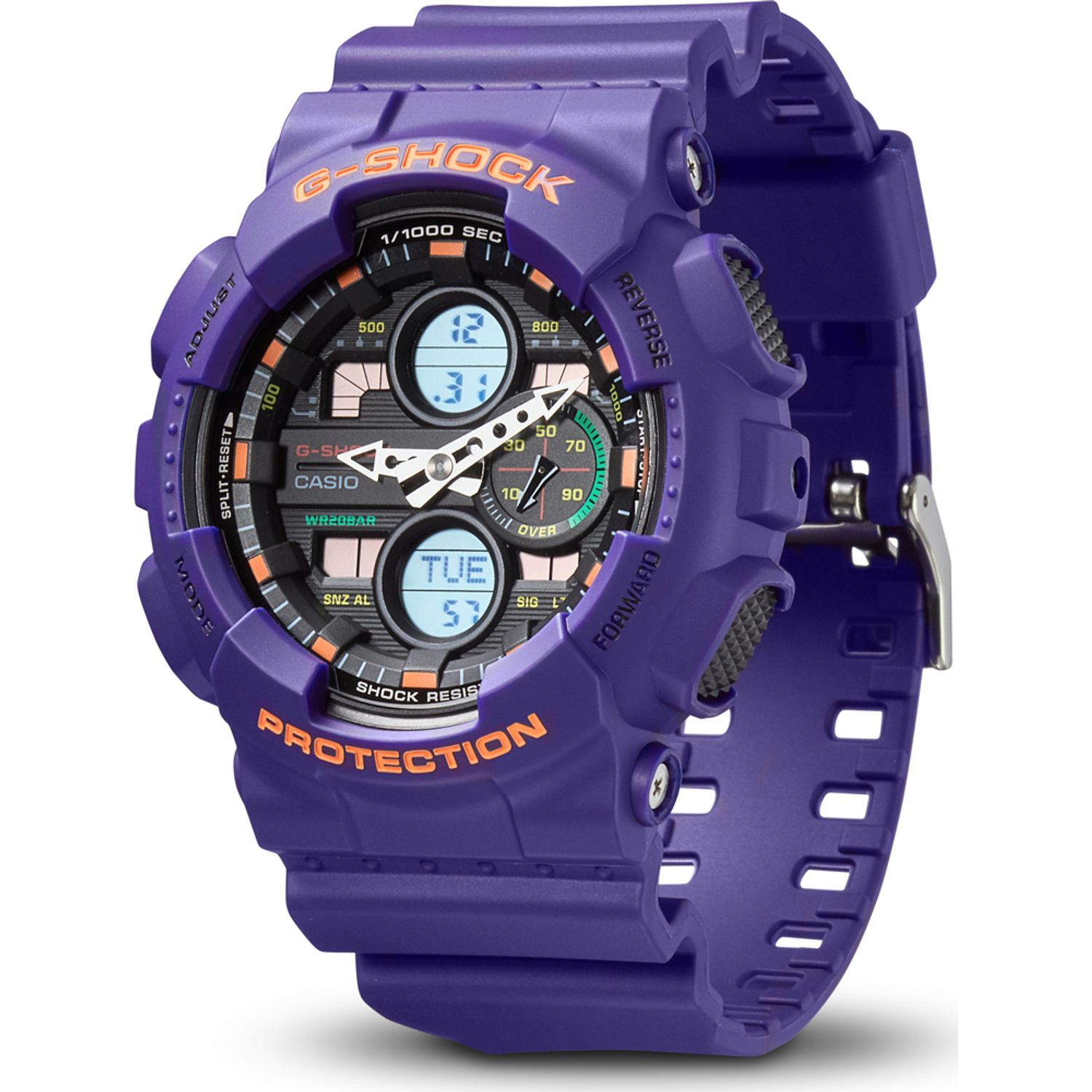 Ceas Barbati, Casio G-Shock, Classic GA-1 GA-140-6A fotografia produsului View 4 L