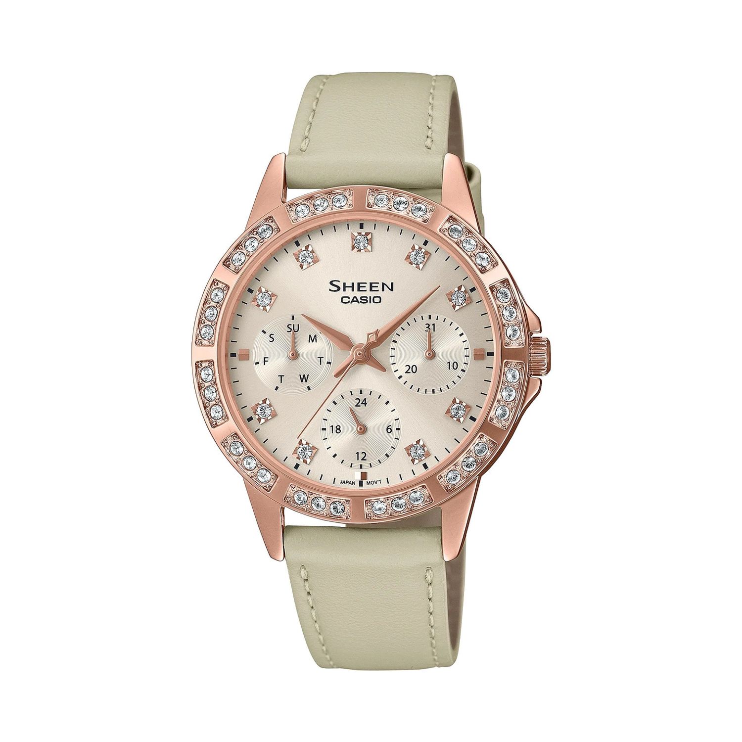 Ceas Dama, Casio Sheen, Classic SHE SHE-3517PGL-9A fotografia produsului