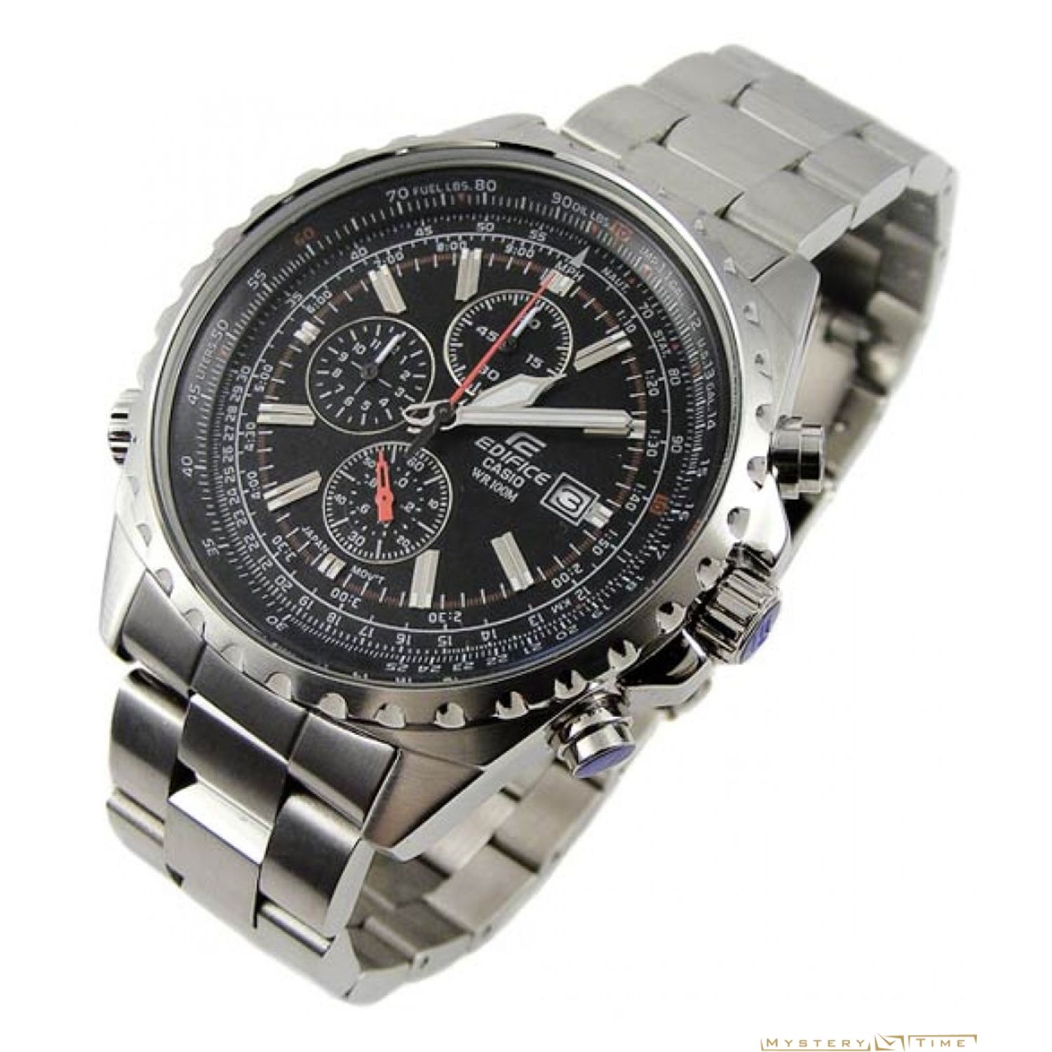 Ceas Barbati, Casio Edifice, Classic EF EF-518D-1A fotografia produsului View 2 L