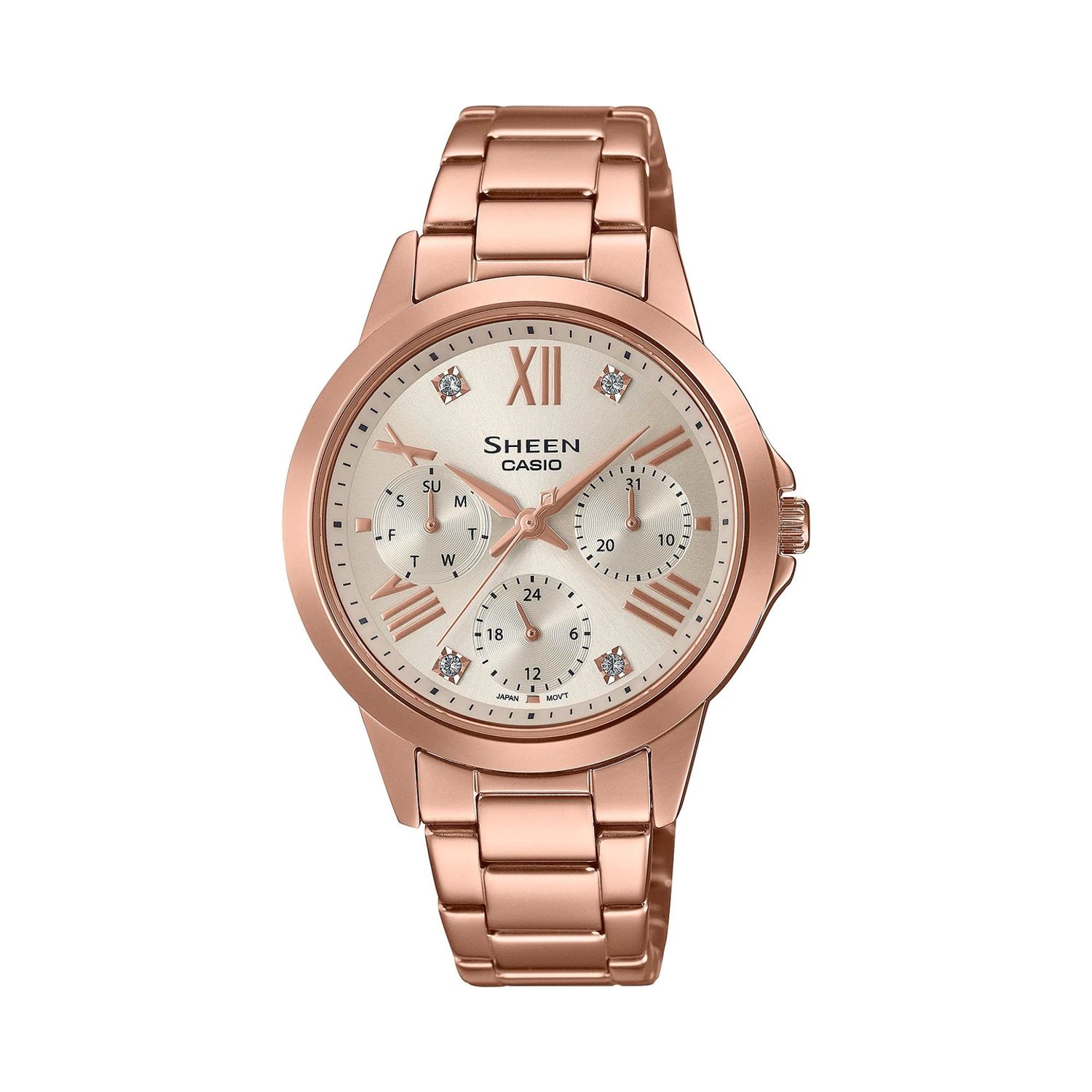 Ceas Dama, Casio Sheen, Classic SHE SHE-3516PG-9A fotografia produsului