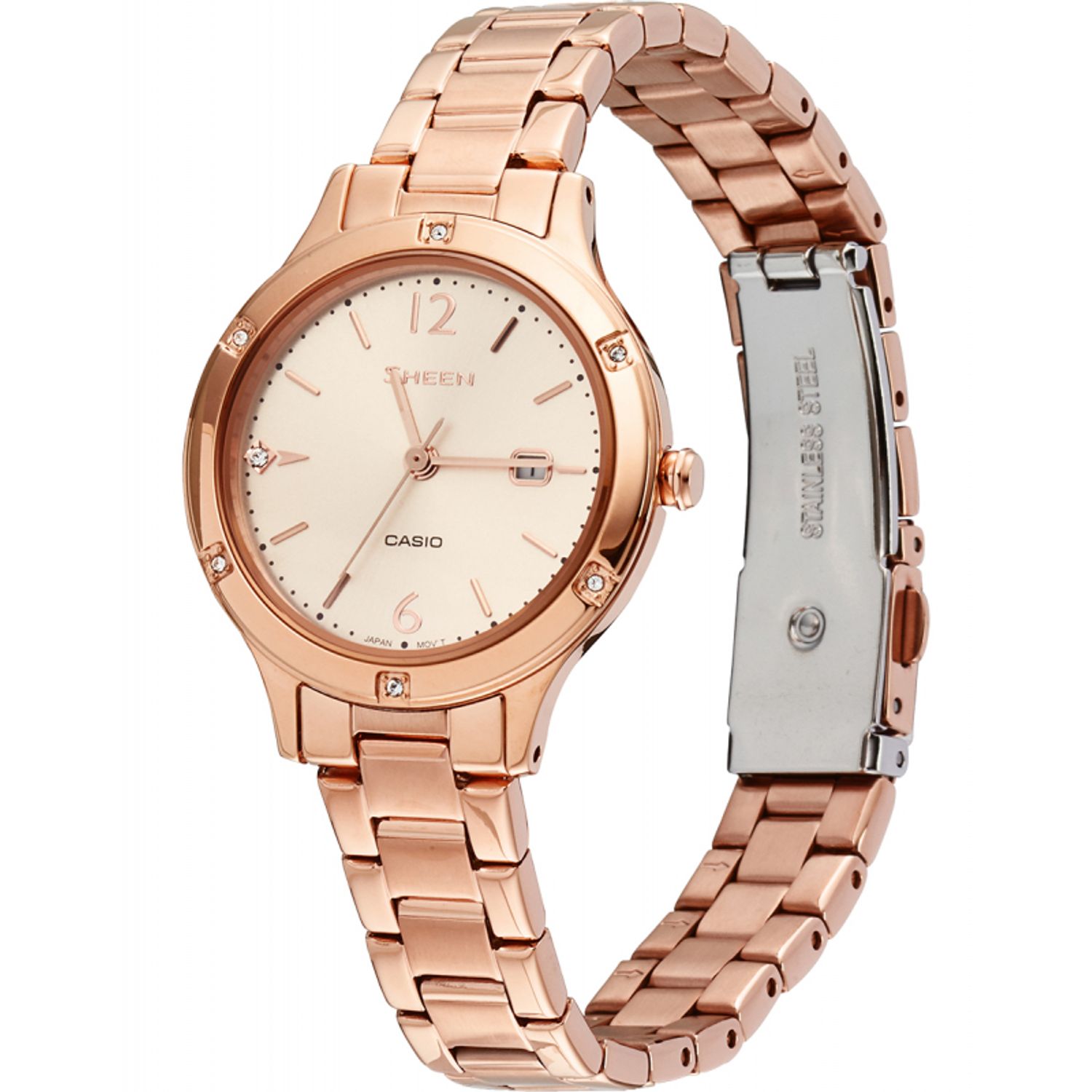 Ceas Dama, Casio Sheen, Classic SHE SHE-4533PG-4A fotografia produsului View 4 L