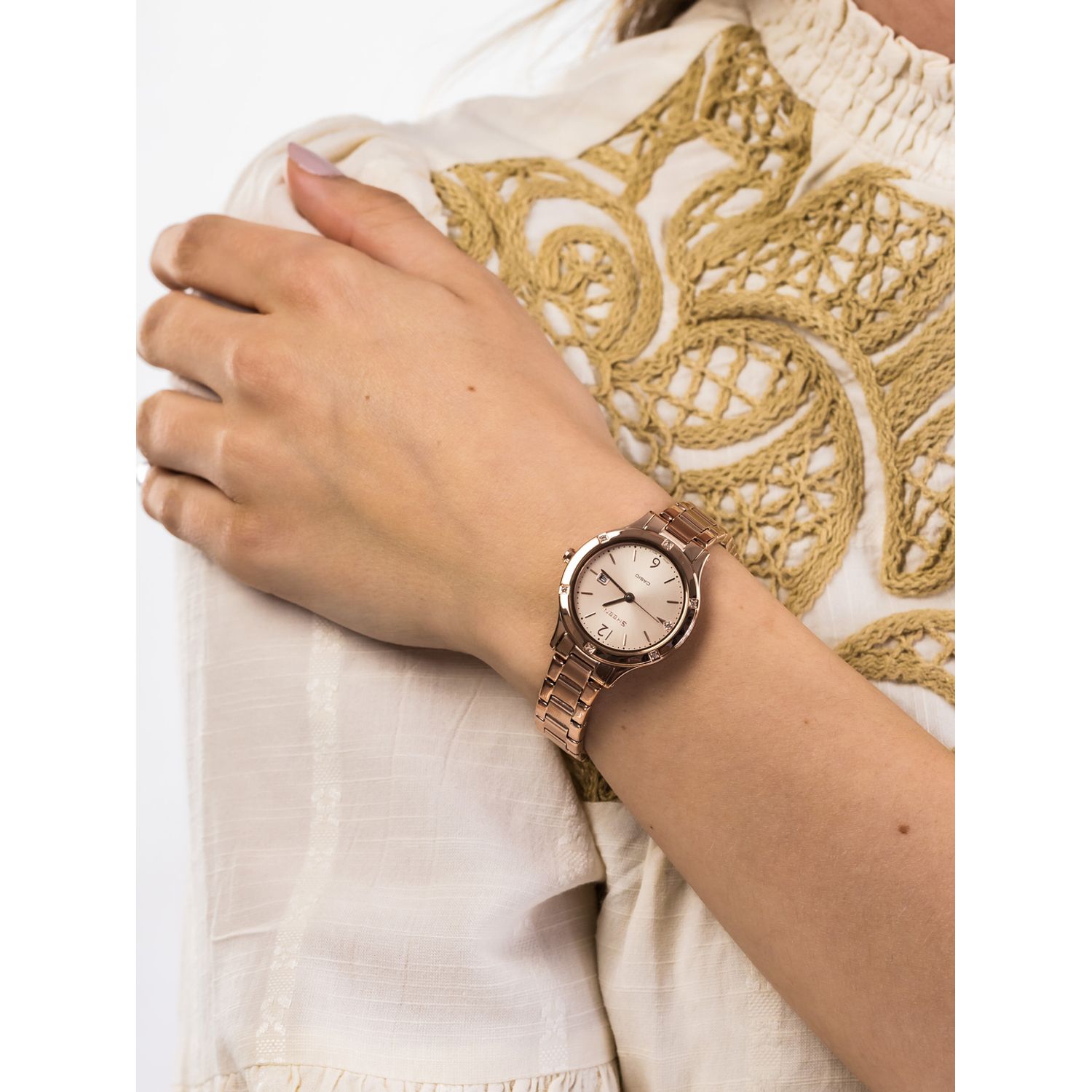 Ceas Dama, Casio Sheen, Classic SHE SHE-4533PG-4A fotografia produsului View 6 L