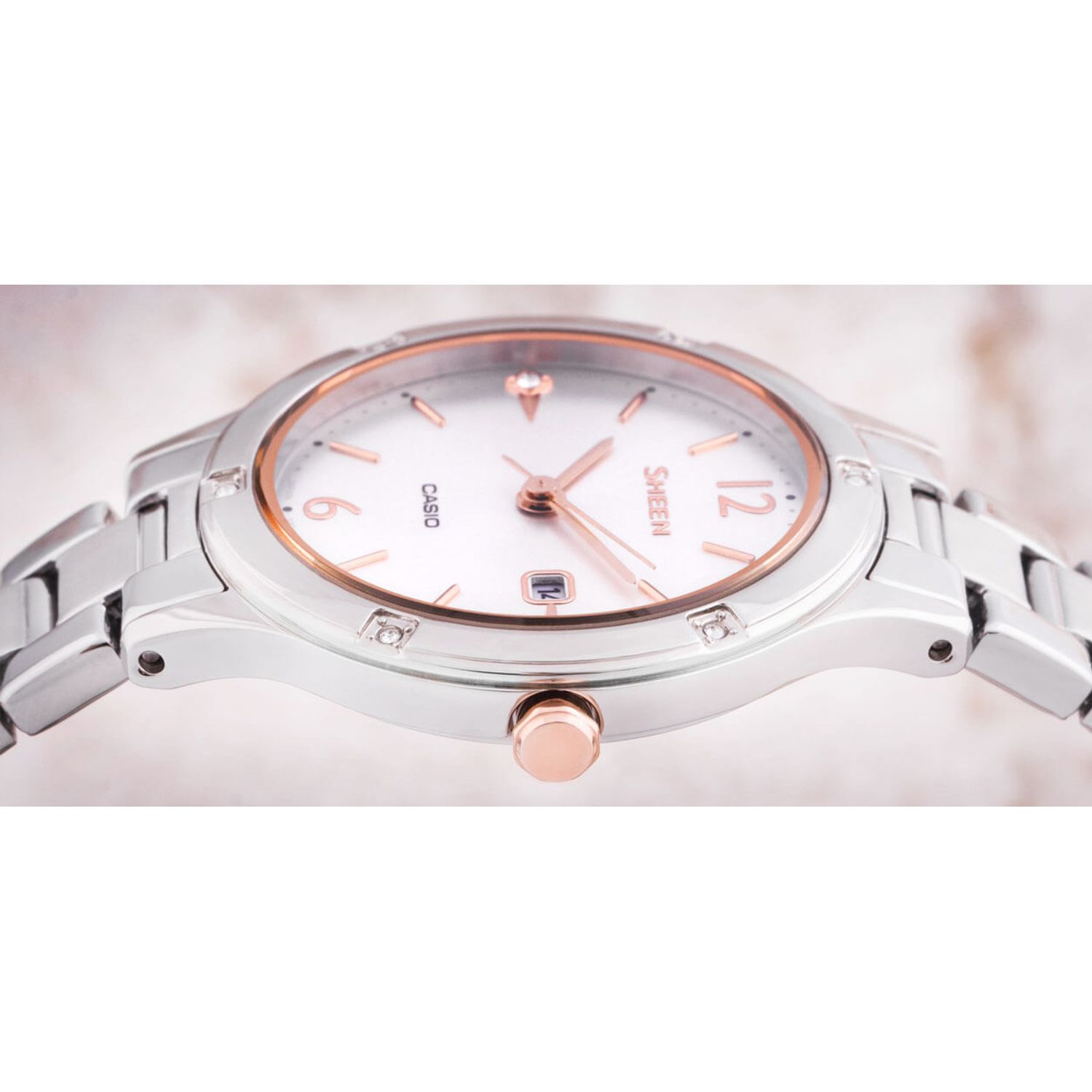 Ceas Dama, Casio Sheen, Classic SHE SHE-4533D-7A fotografia produsului View 4 L