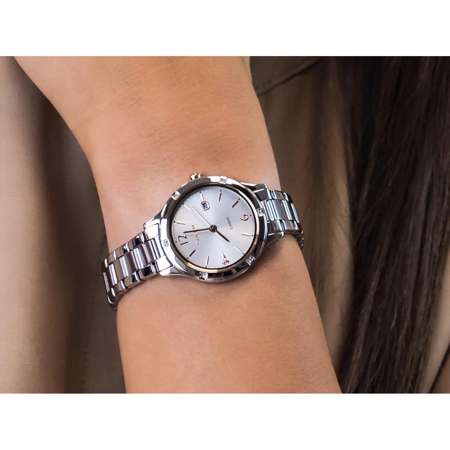 Ceas Dama, Casio Sheen, Classic SHE SHE-4533D-7A fotografia produsului View 6 L