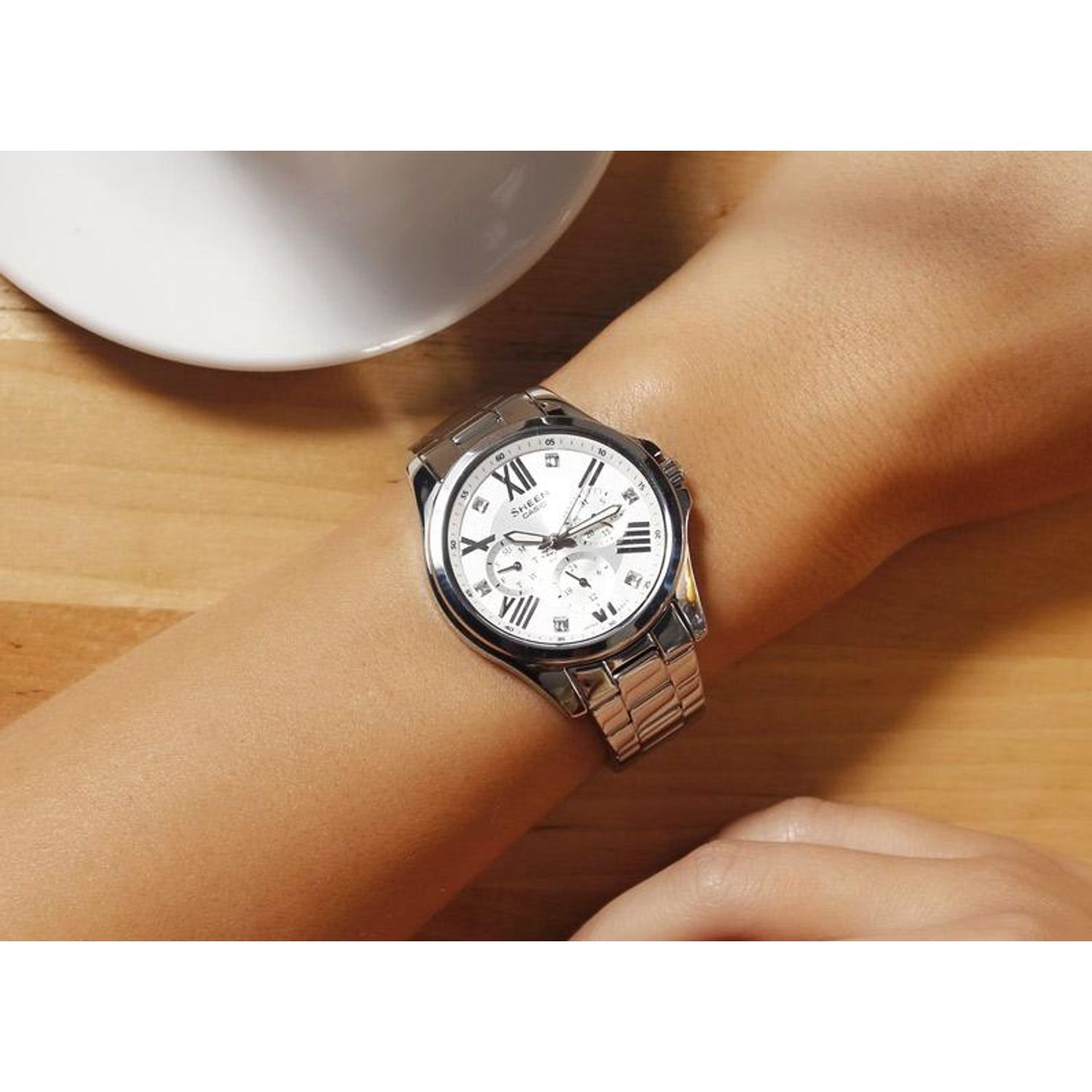Ceas Dama, Casio Sheen, Classic SHE SHE-3806D-7A fotografia produsului View 2 L