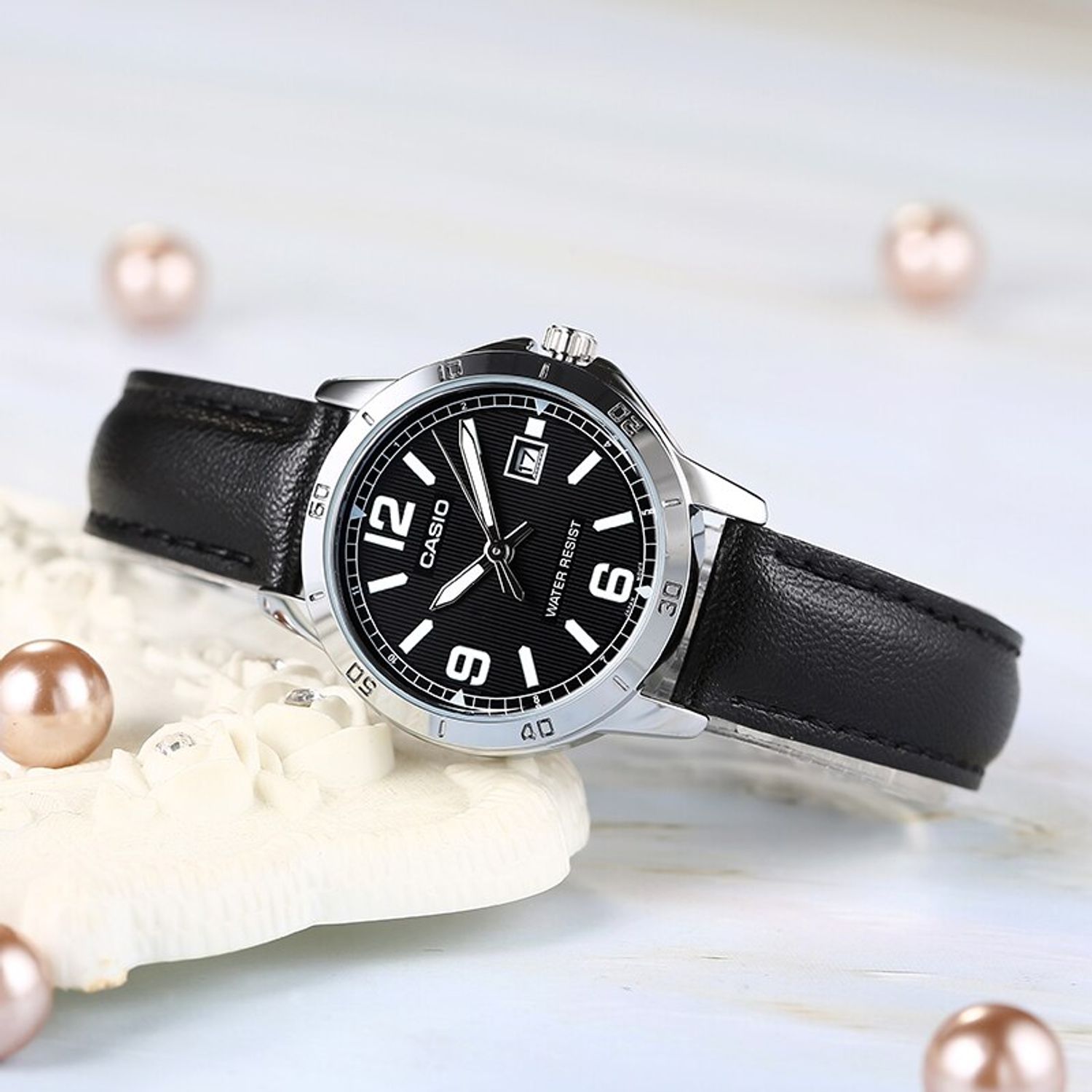 Ceas Dama, Casio, Collection LTP-V0 LTP-V004L-1B fotografia produsului View 3 L