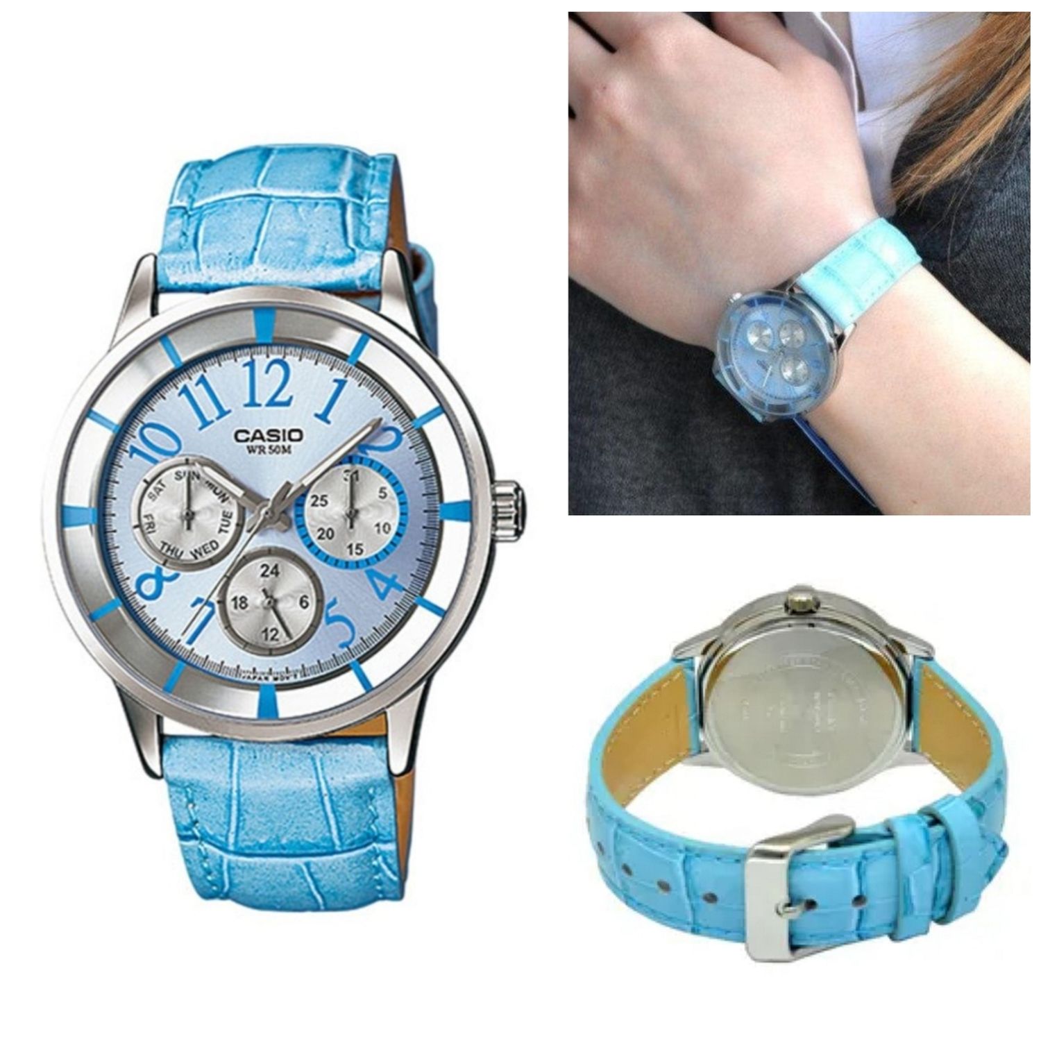 Ceas Dama, Casio, Collection LTP-20 LTP-2084L-2B fotografia produsului View 4 L