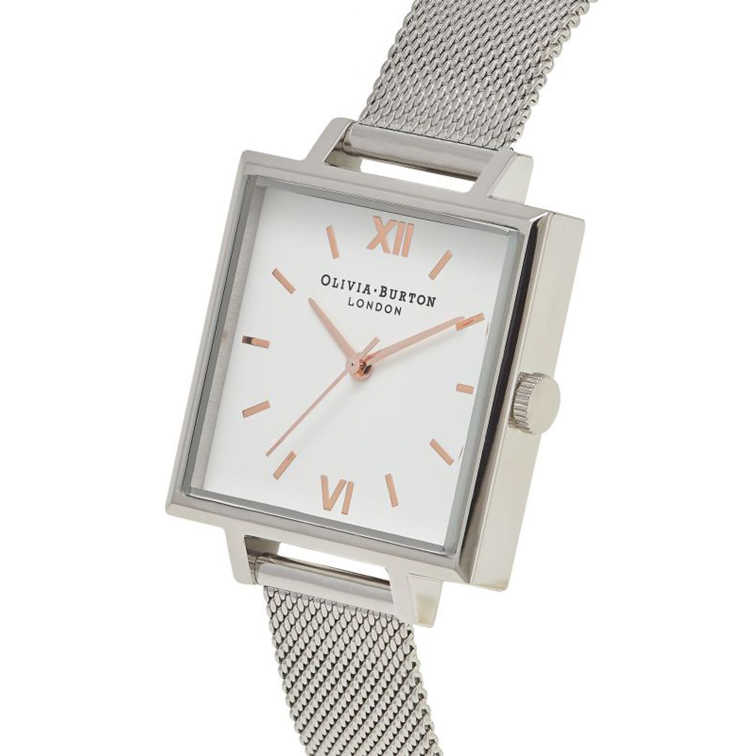 Ceas Dama, Olivia Burton, Square Dial OB16SS12 fotografia produsului