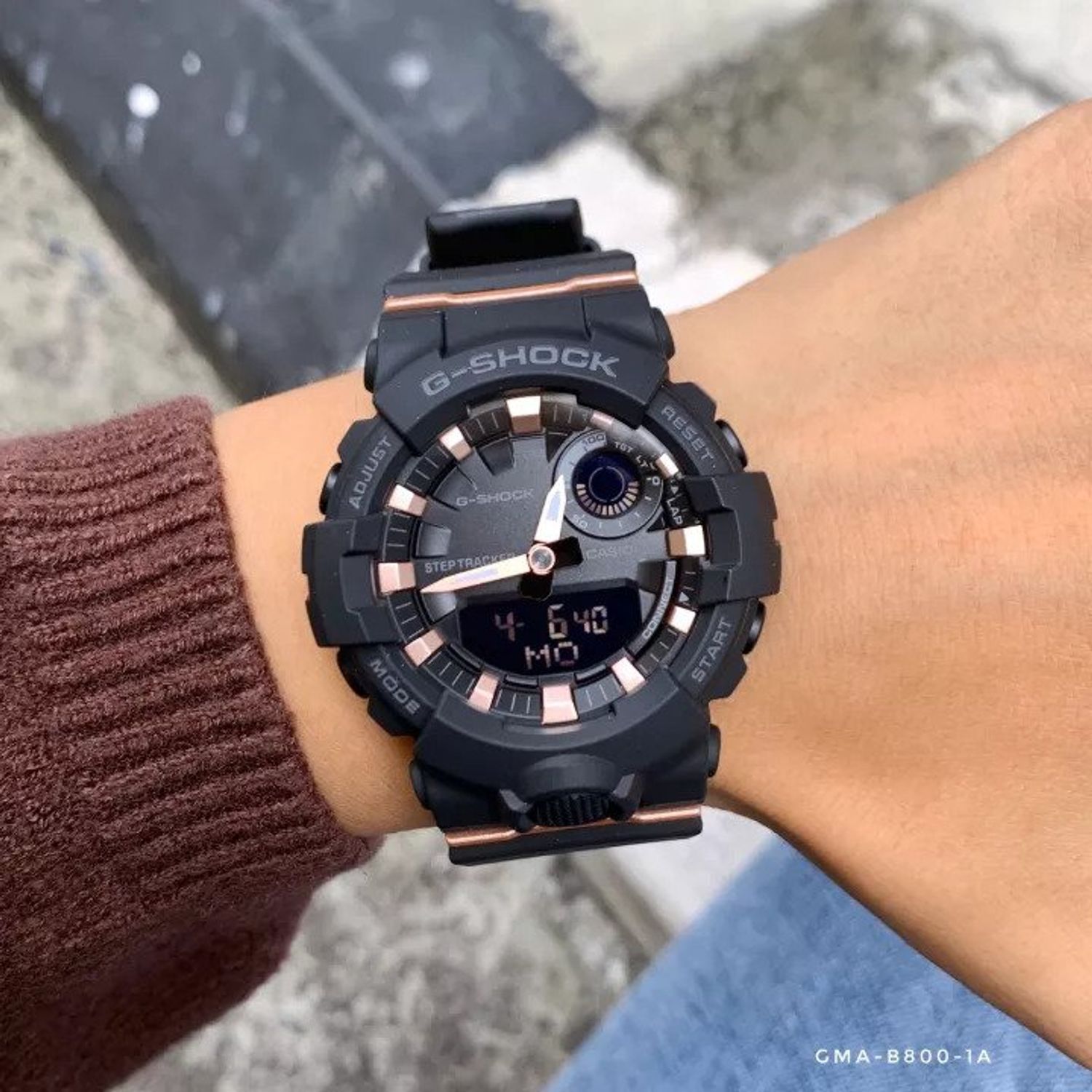 Ceas Dama, Casio G-Shock, G-Squad GMA-B800-1A fotografia produsului View 4 L