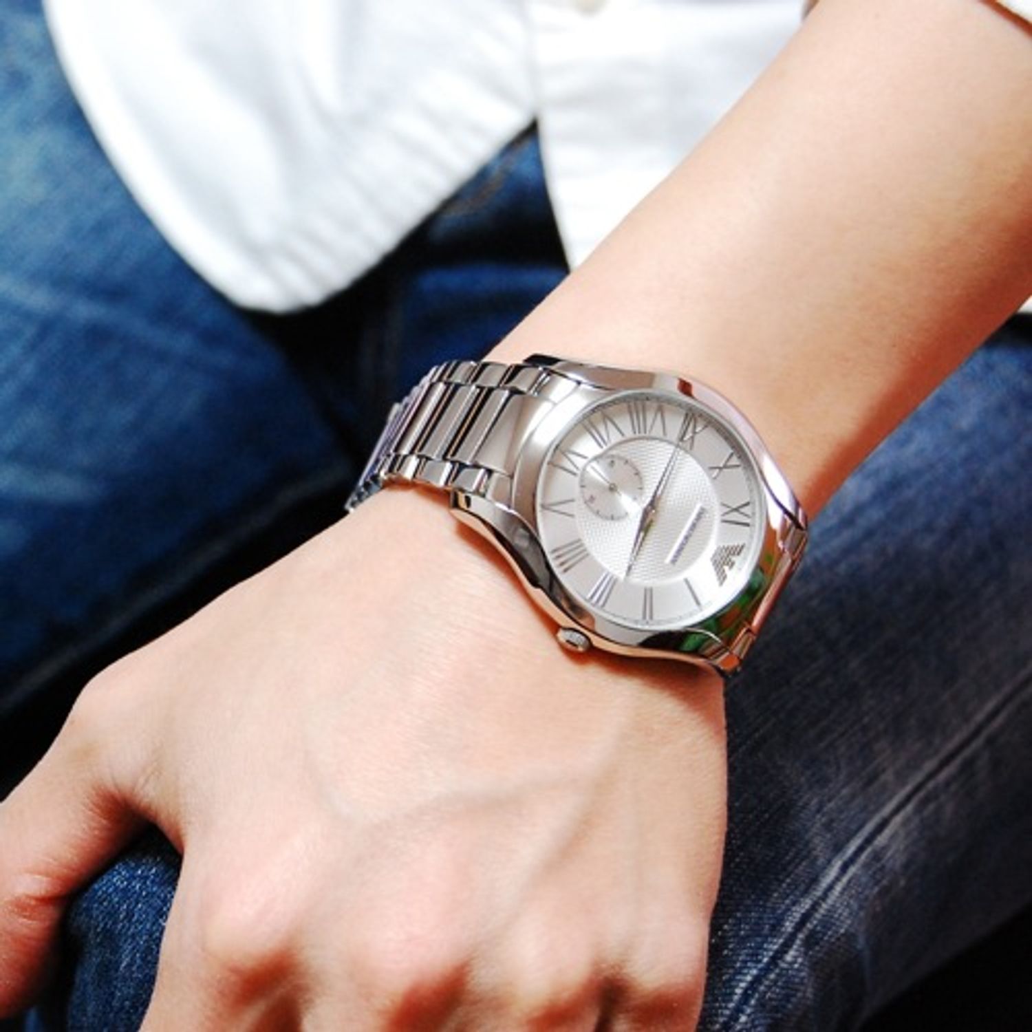 Ceas Barbati, Emporio Armani, Valente AR11084 fotografia produsului View 3 L