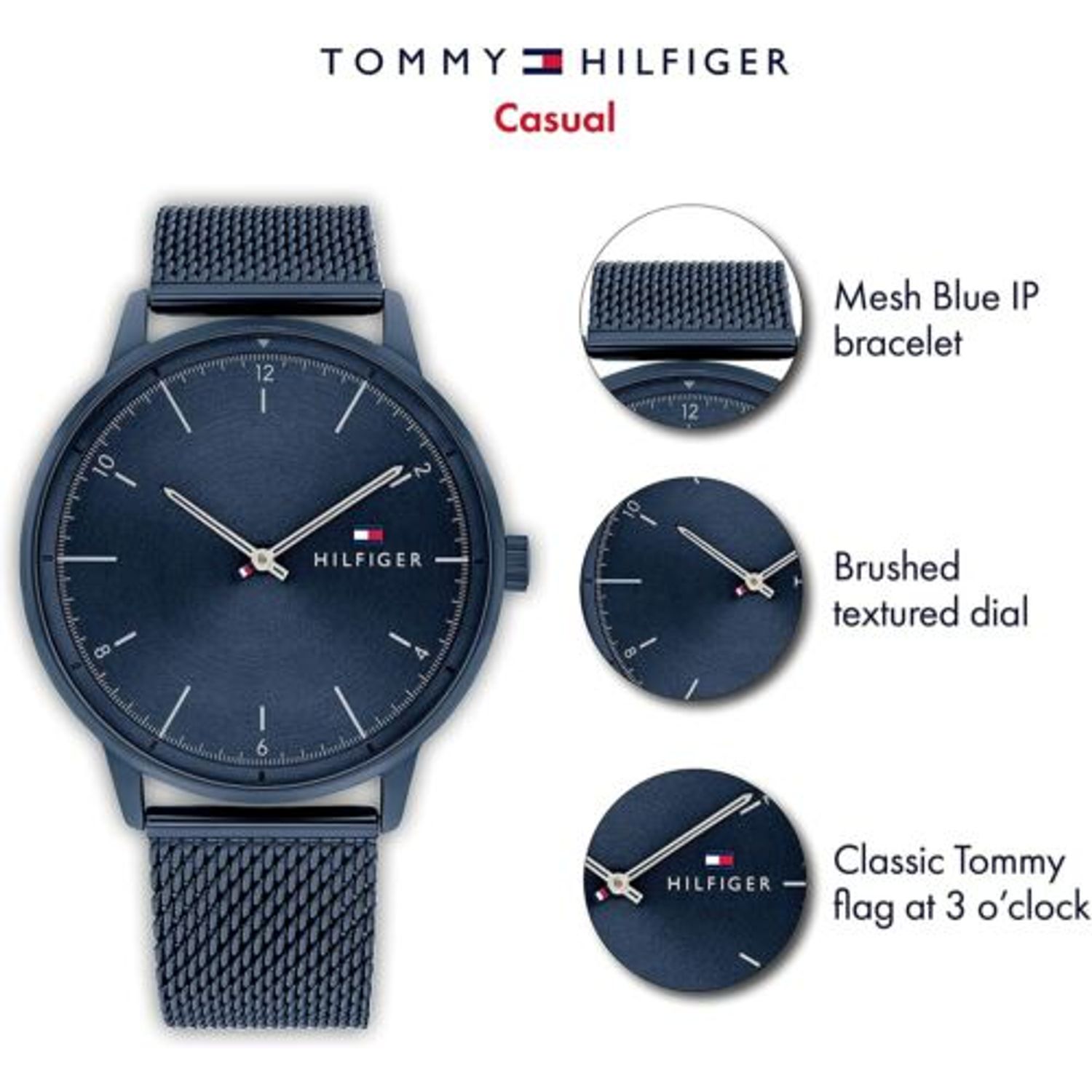 Ceas Barbati, Tommy Hilfiger, Hendrix 1791841 fotografia produsului View 3 L