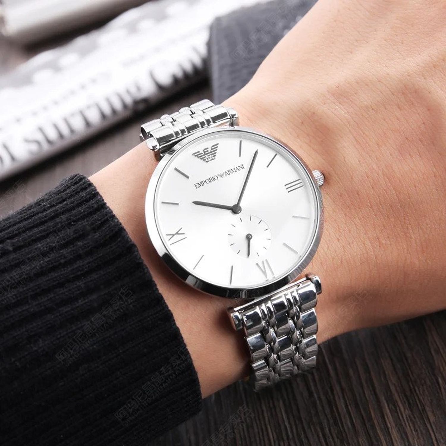 Ceas Barbati, Emporio Armani, Classic AR1819 fotografia produsului View 6 L