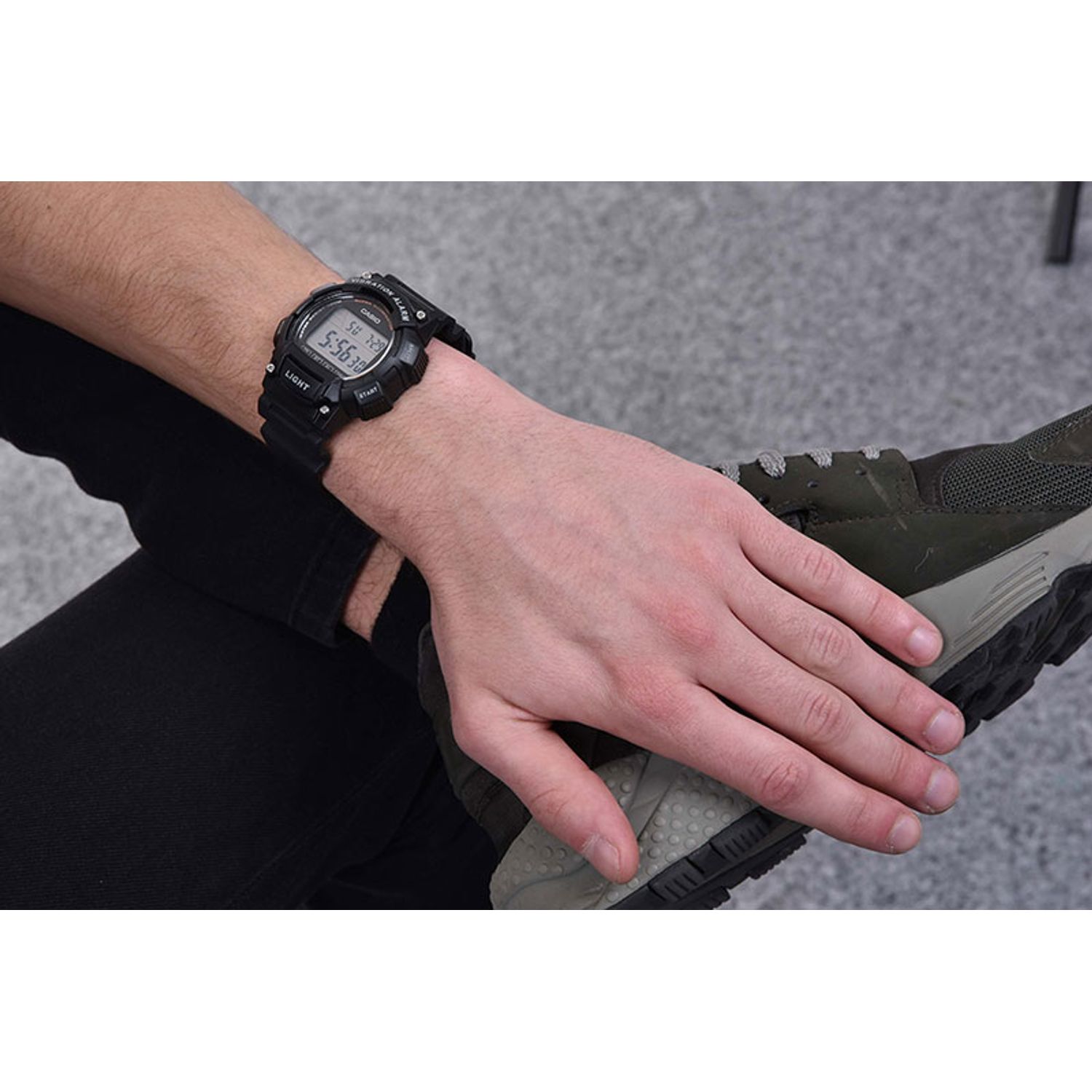 Ceas Barbati, Casio, Collection W W-736H-1A fotografia produsului View 2 L