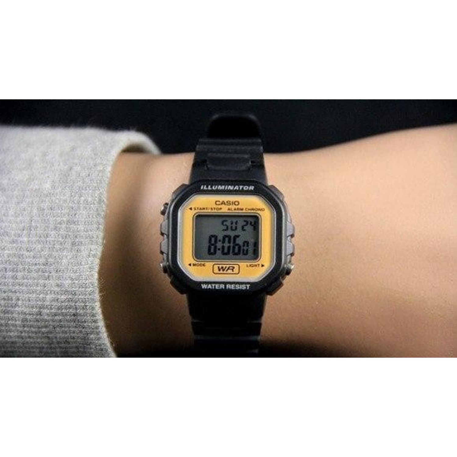 Ceas Dama, Casio, Collection LA LA-20WH-9A fotografia produsului View 3 L