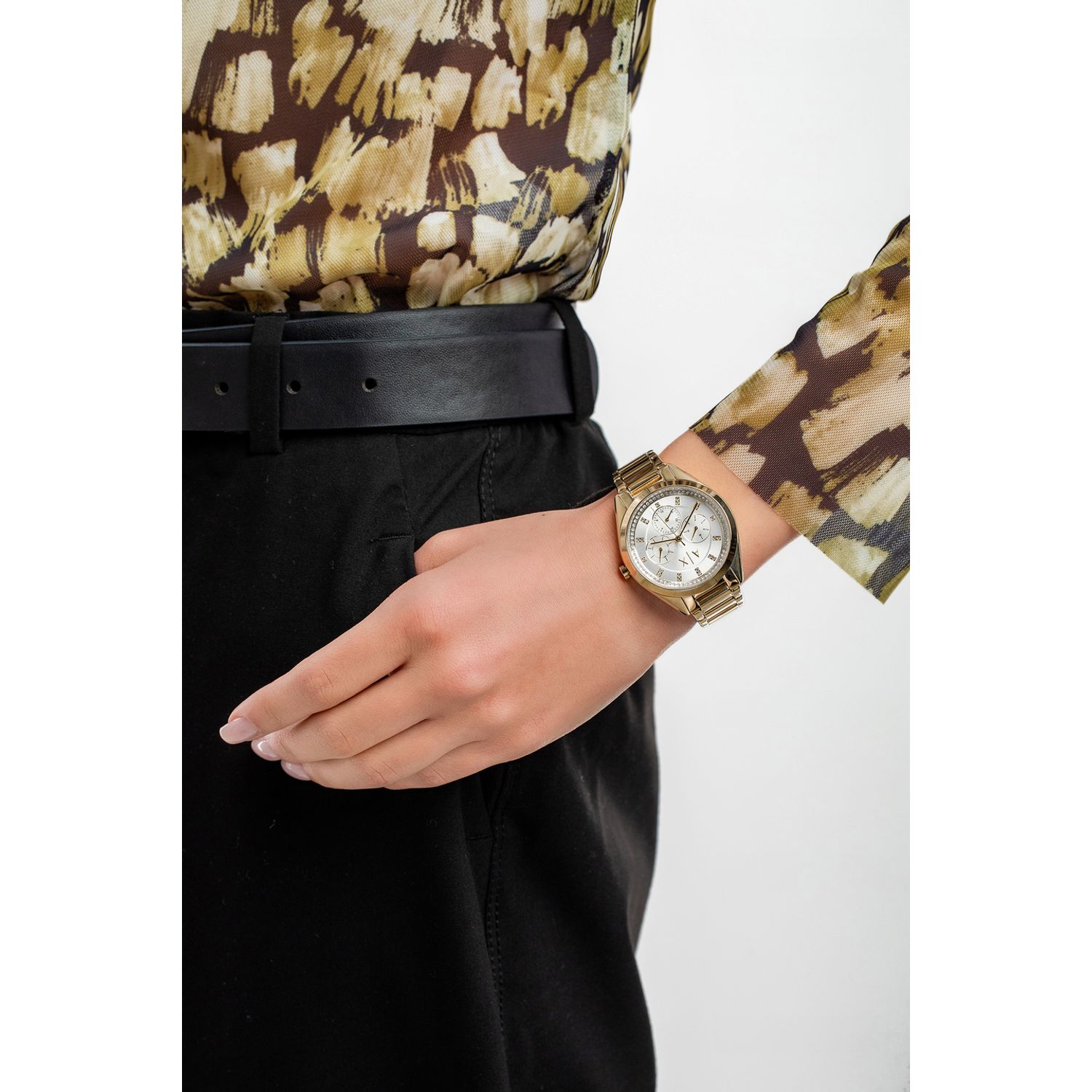 Ceas Dama, Armani Exchange, Giacomo AX5657 fotografia produsului View 4 L