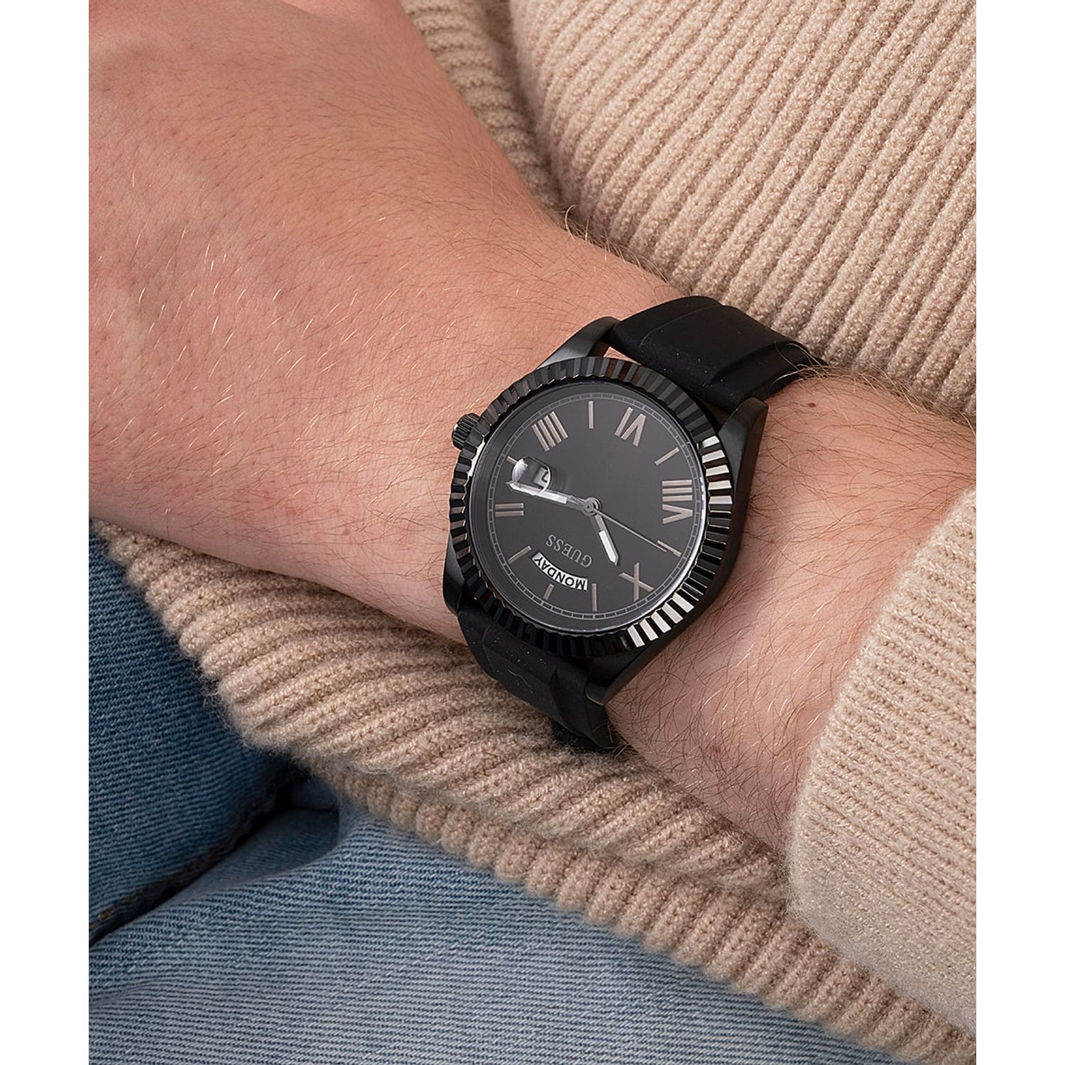 Ceas Barbati, Guess, Connoisseur GW0335G1 fotografia produsului View 2 L