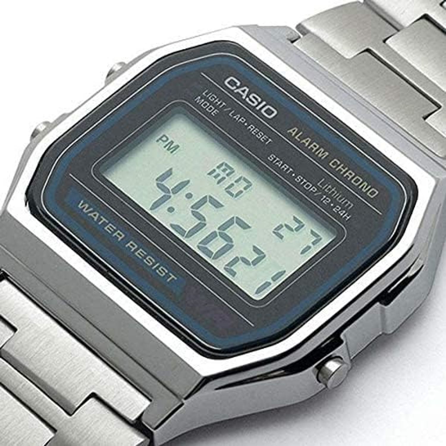 Ceas Barbati, Casio, Vintage ICONIC A158W fotografia produsului View 3 L