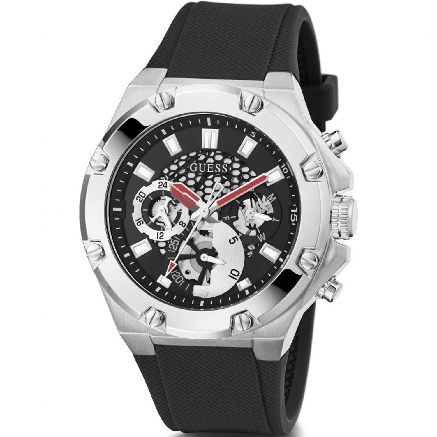 Ceas Barbati, Guess, Third Gear GW0334G1 fotografia produsului View 5 L