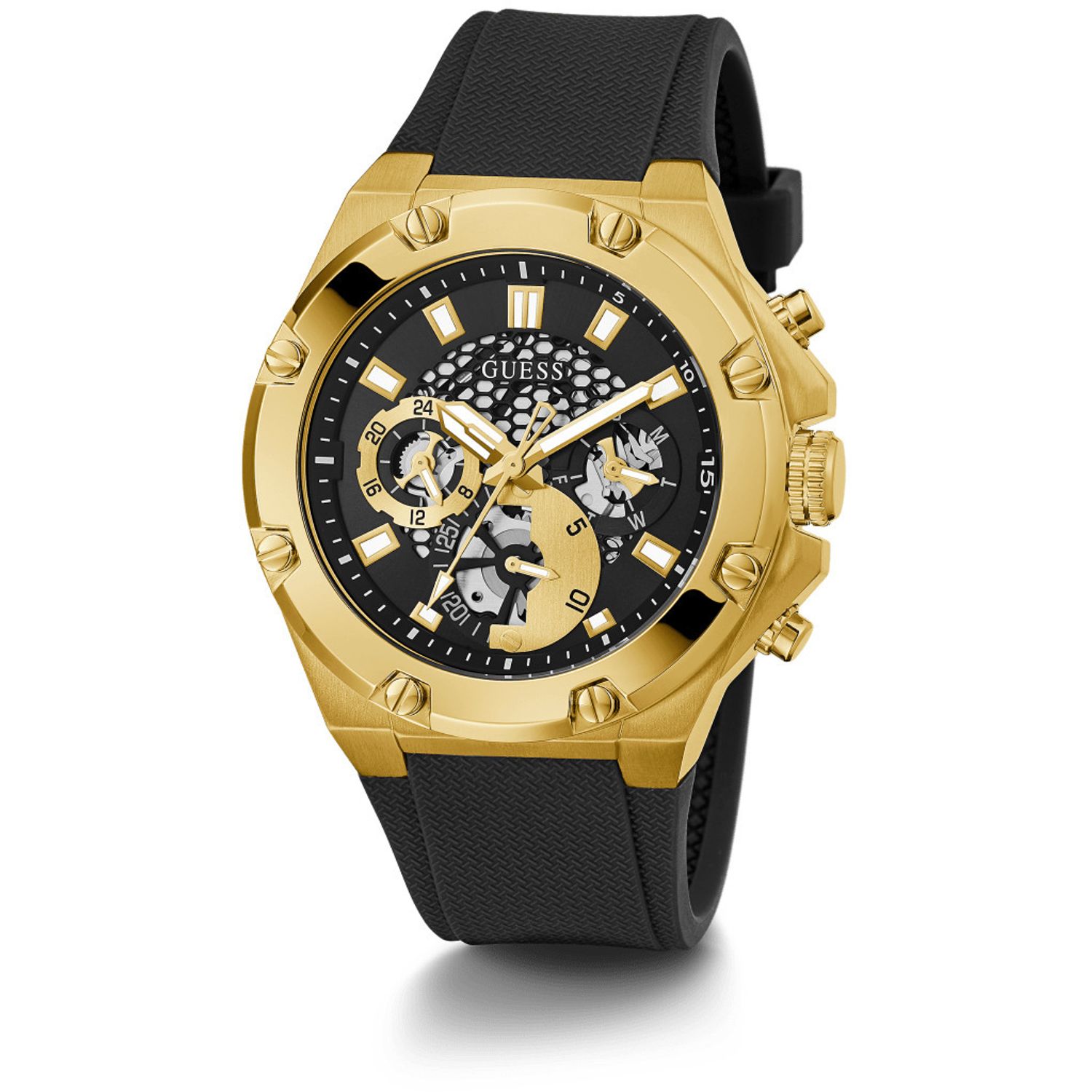 Ceas Barbati, Guess, Third Gear GW0334G2 fotografia produsului View 6 L