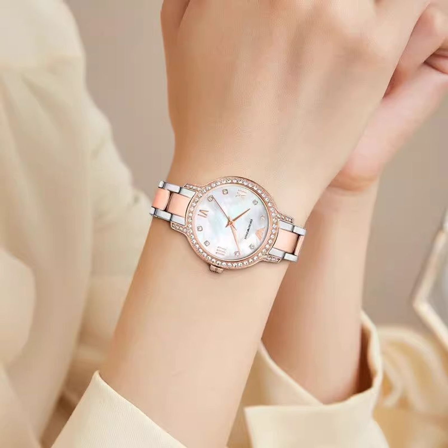 Ceas Dama, Emporio Armani, Cleo AR11499 fotografia produsului View 3 L