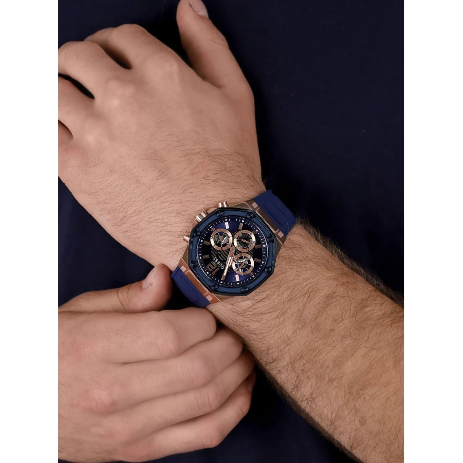 Ceas Barbati, Guess, Momentum GW0263G2 fotografia produsului View 3 L