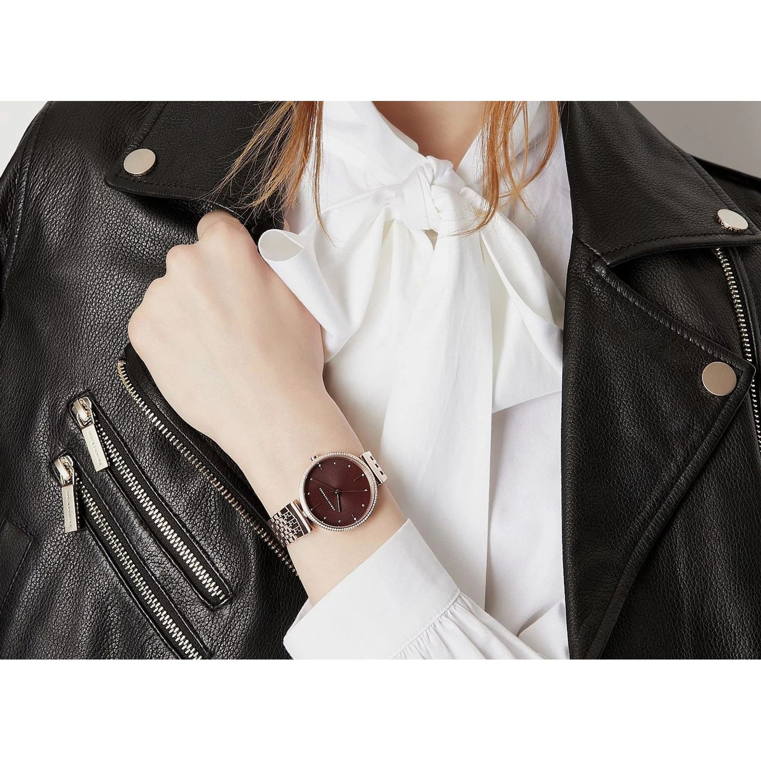 Ceas Dama, Armani Exchange, Zoe AX5912 fotografia produsului View 4 L
