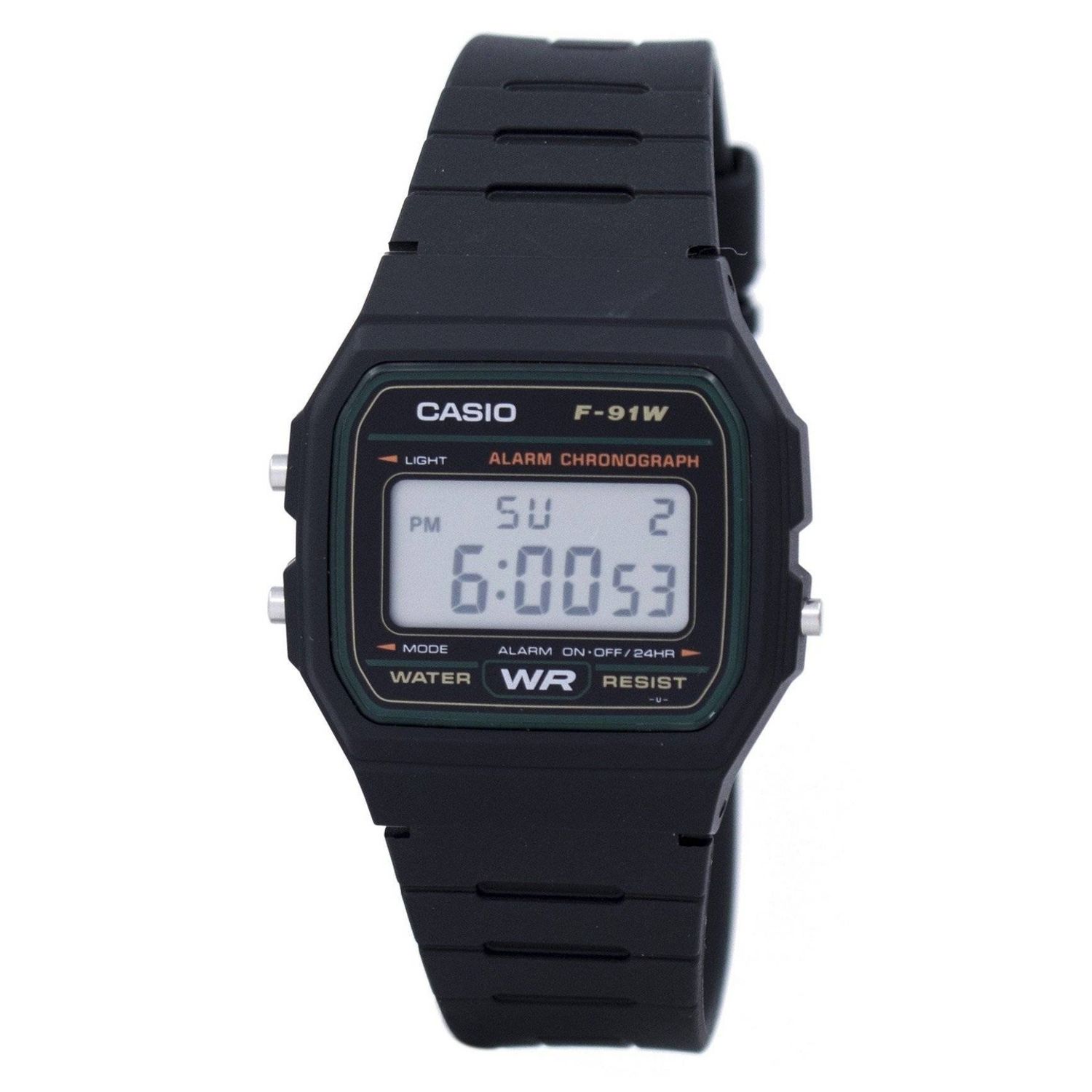Ceas Casio, Collection F F-91W-3HDG fotografia produsului View 3 L