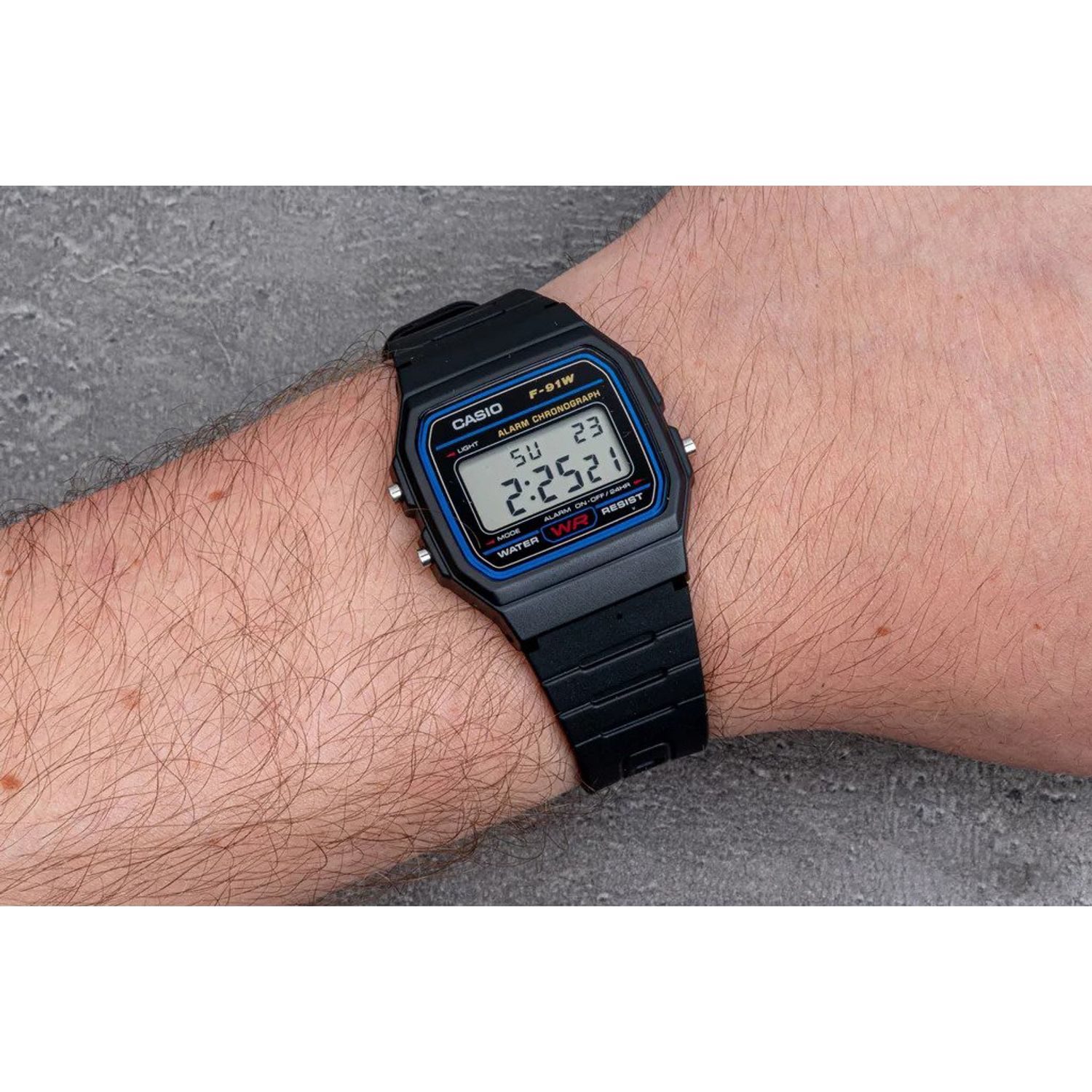Ceas Casio, Collection F F-91W-3HDG fotografia produsului View 2 L