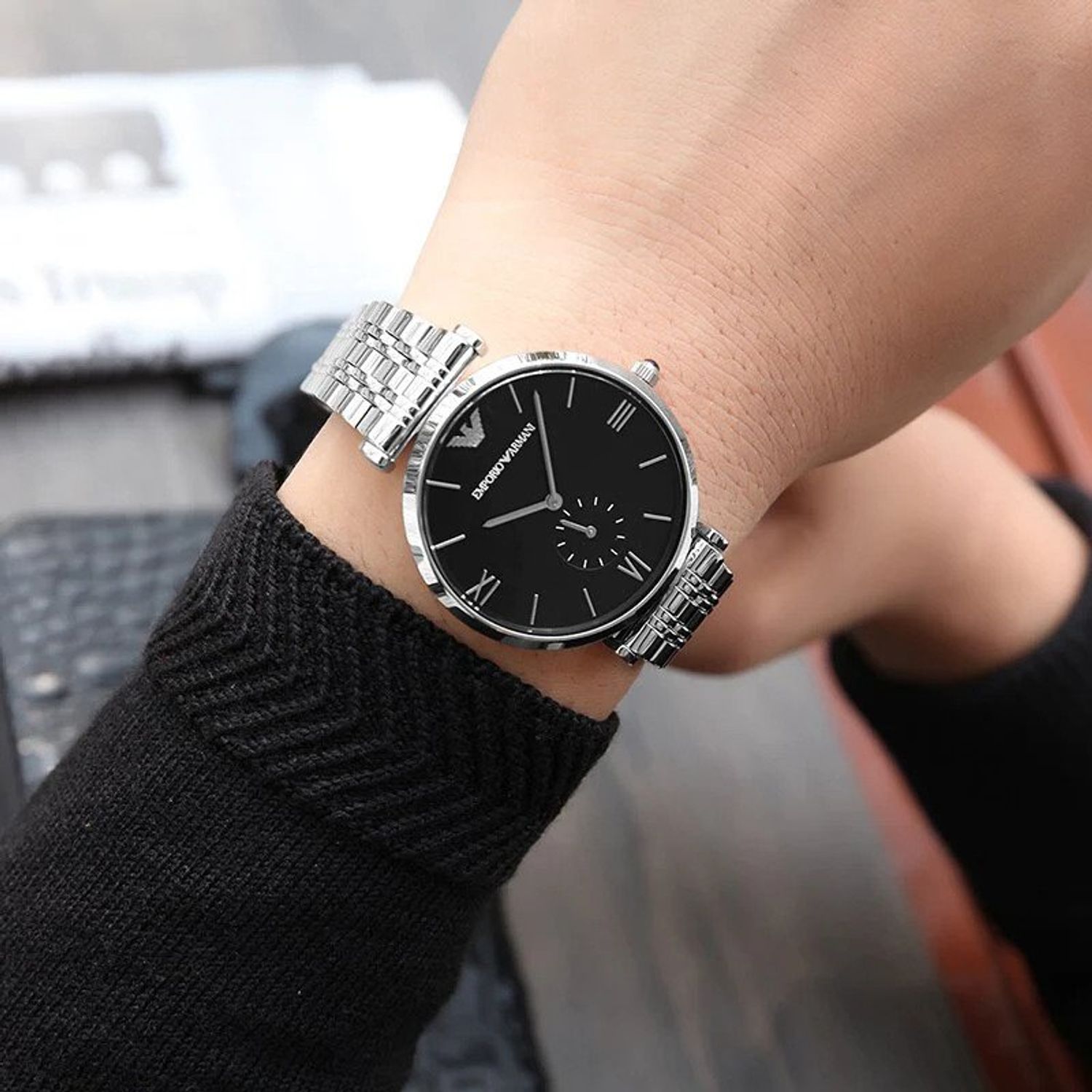 Ceas Emporio Armani, Classic AR1676 fotografia produsului View 4 L