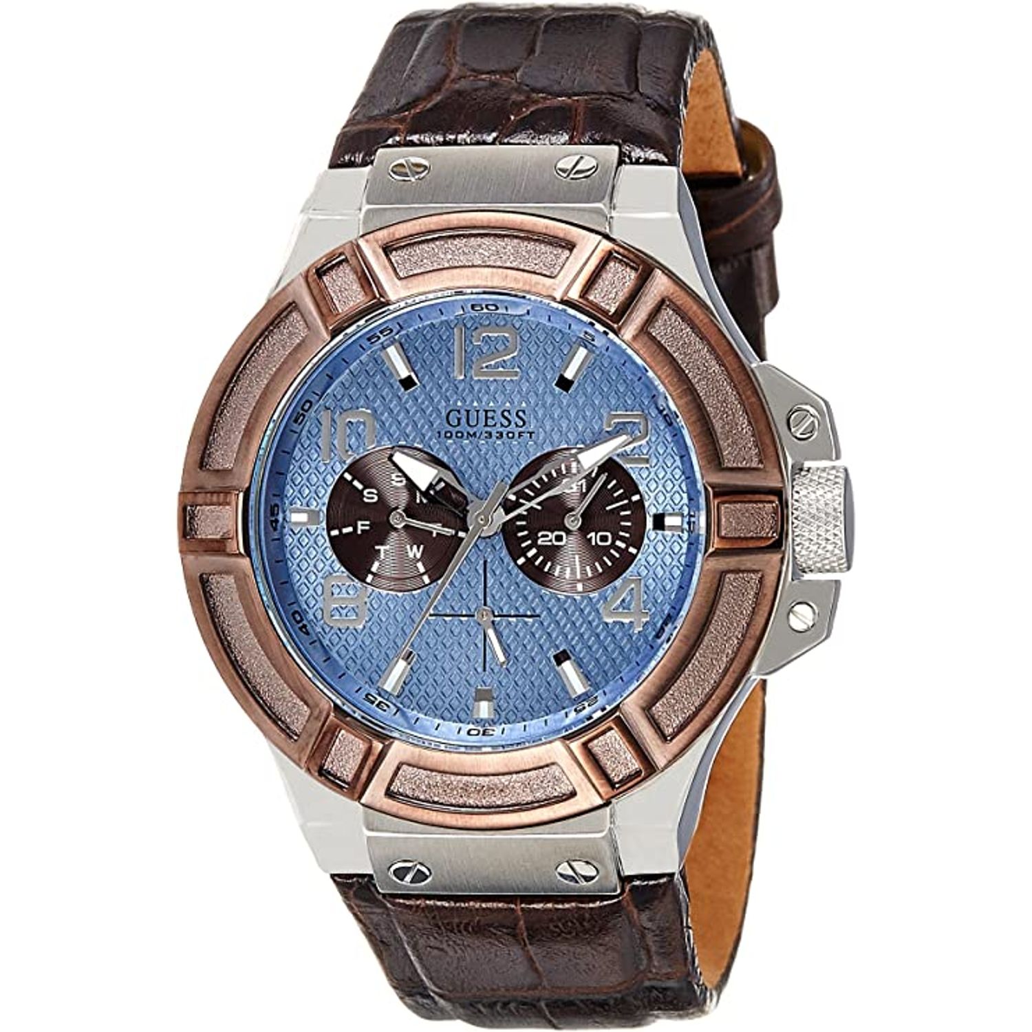 Ceas Barbati, Guess, Rigor W0040G10 fotografia produsului View 3 L