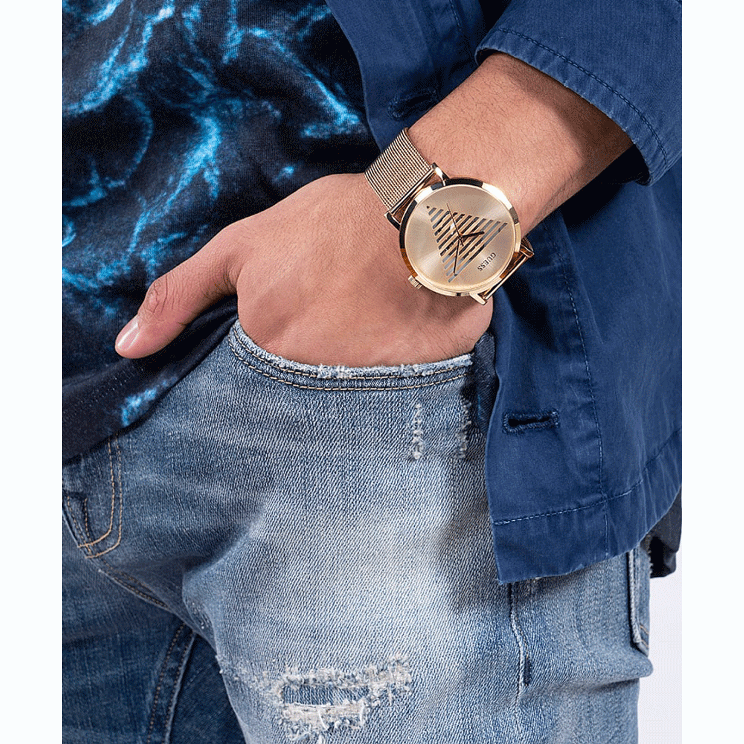 Ceas Barbati, Guess, Idol GW0502G1 fotografia produsului View 2 L