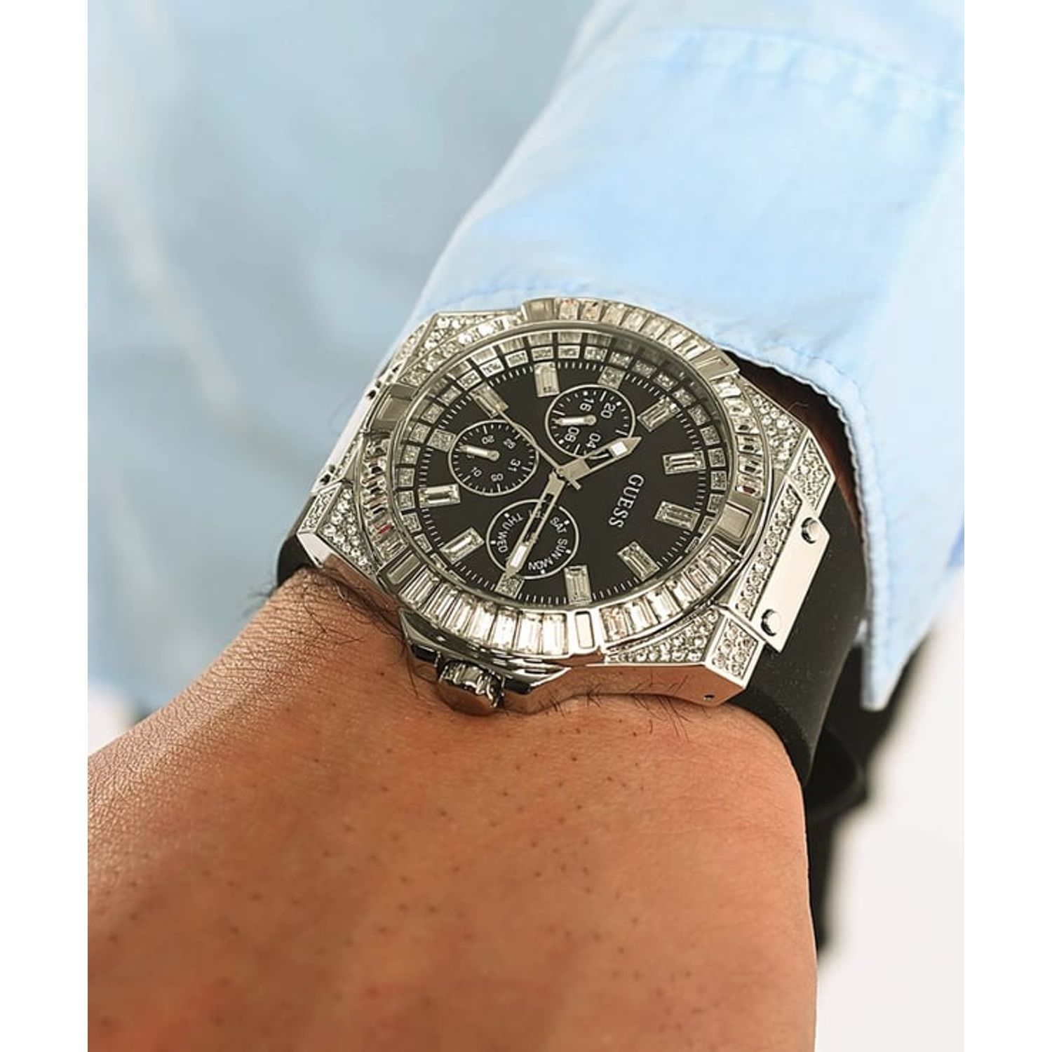 Ceas Barbati, Guess, Zeus GW0208G1 fotografia produsului View 2 L