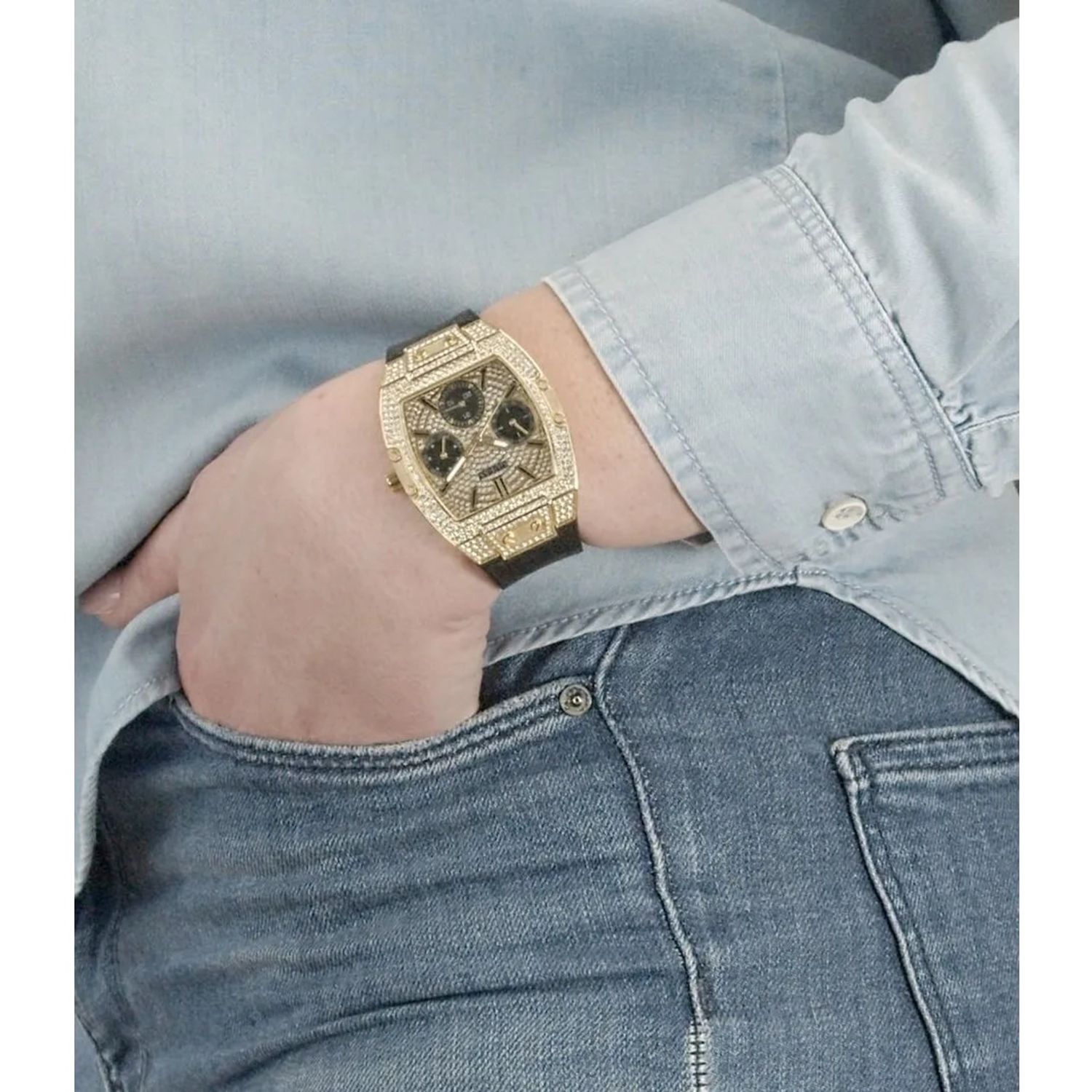 Ceas de dama quartz Guess Raven GW0105L2 fotografia produsului View 2 L