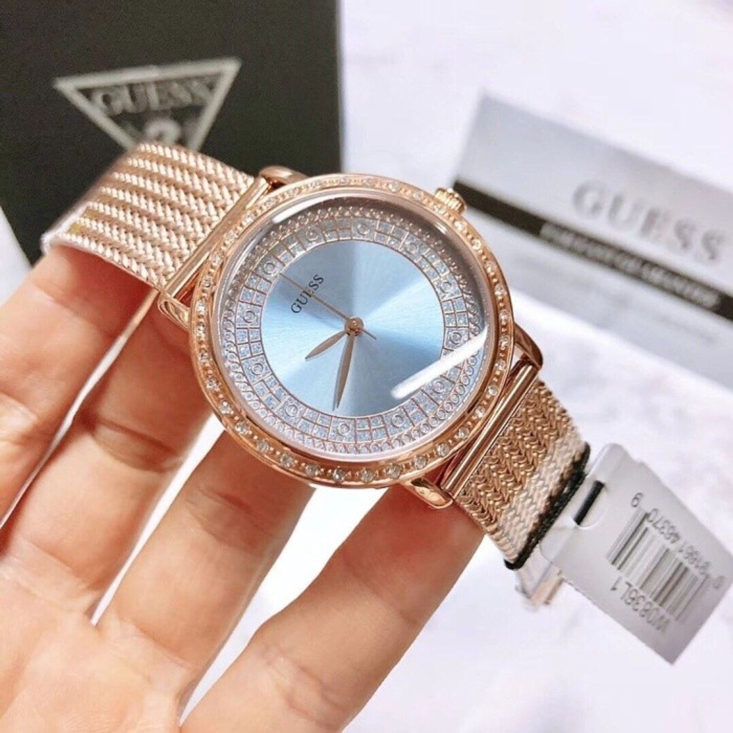 Ceas Dama, Guess, Willow W0836L1 fotografia produsului View 4 L
