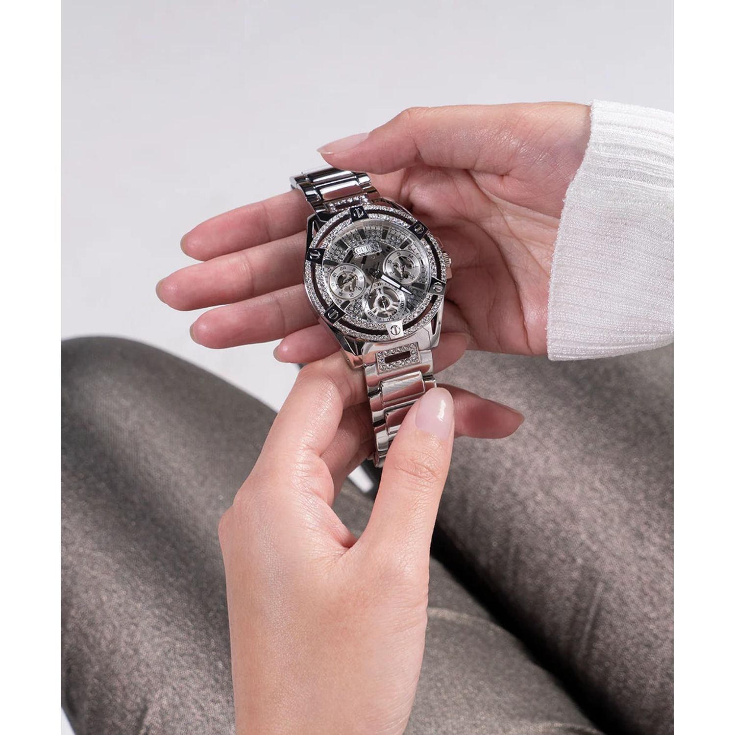 Ceas Dama, Guess, Queen GW0464L1 fotografia produsului View 3 L