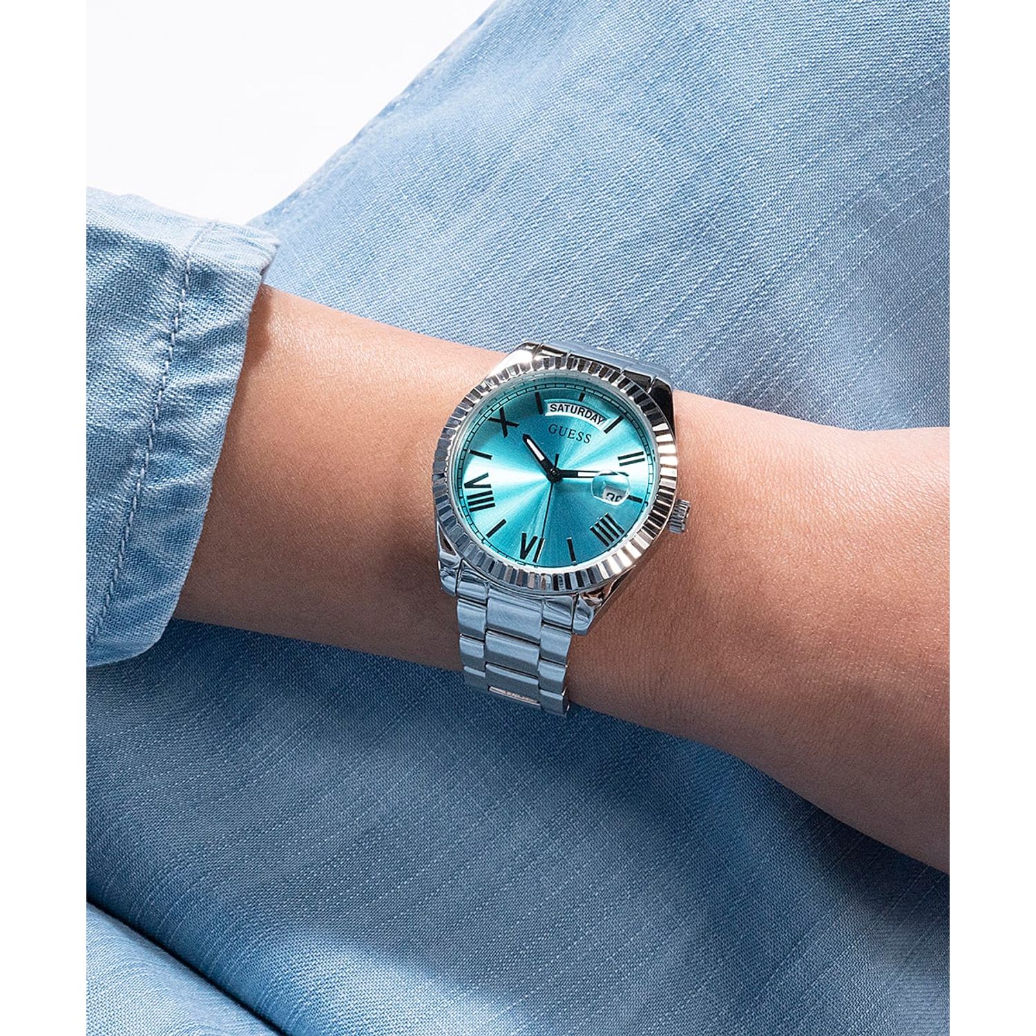 Ceas Dama, Guess, Luna GW0308L4 fotografia produsului View 3 L