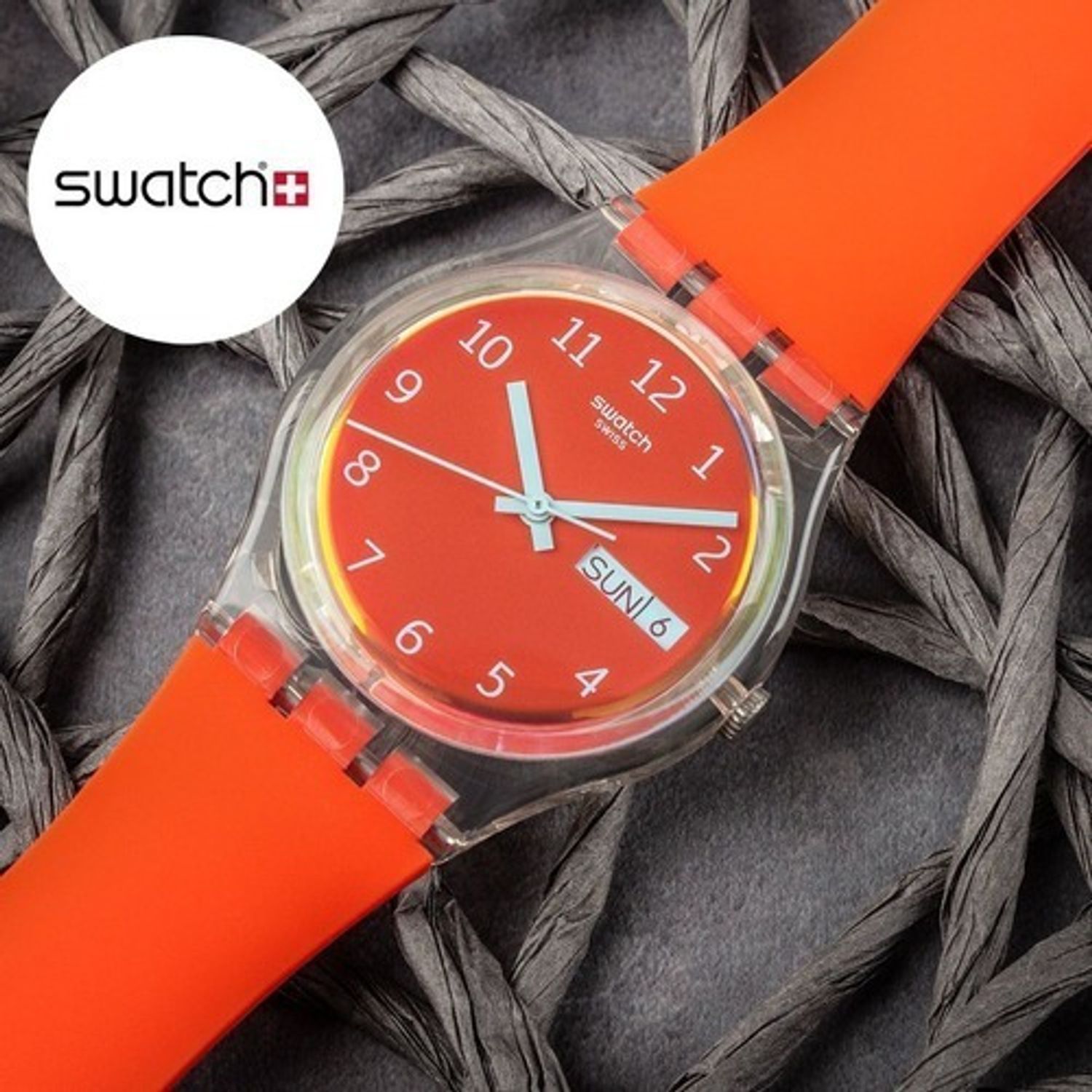 Ceas Swatch, Red Away GE722 fotografia produsului View 4 L
