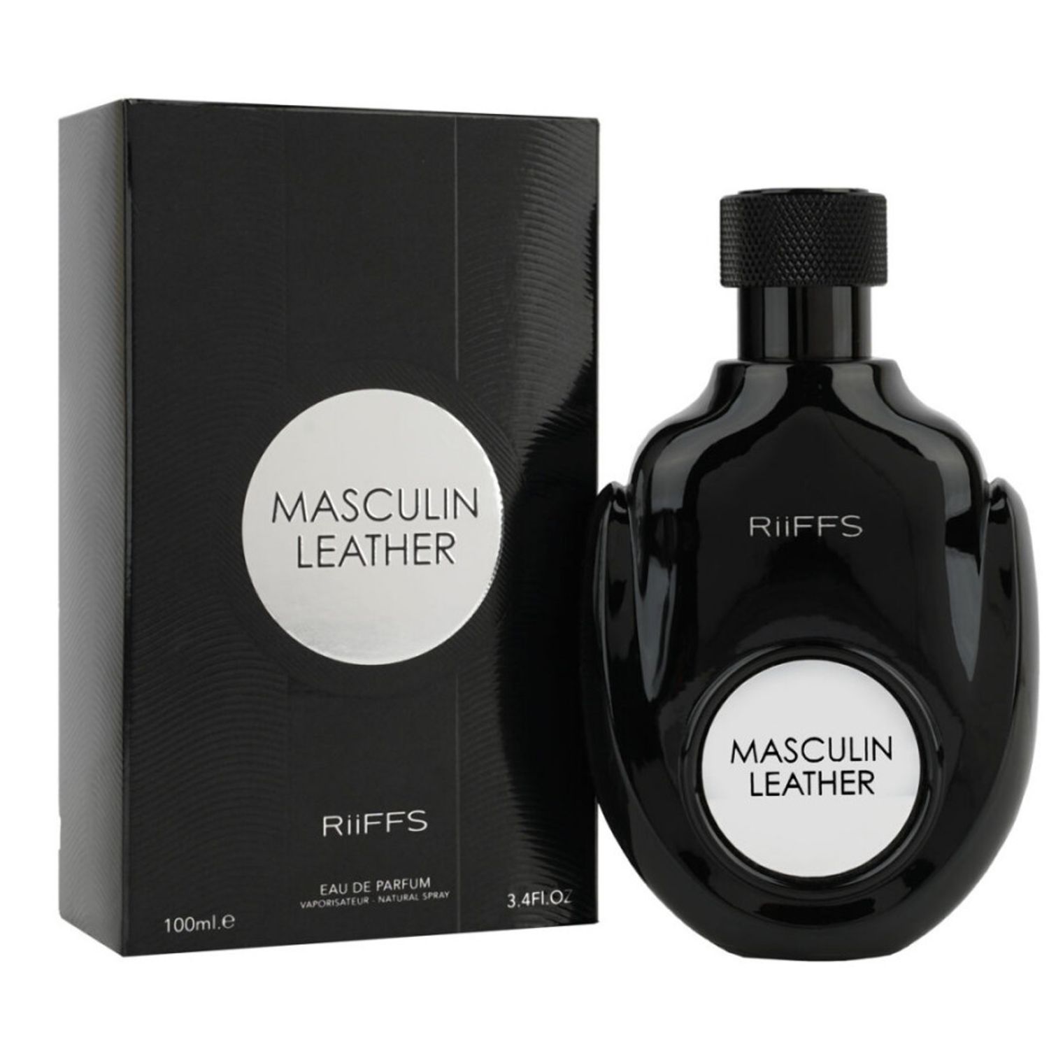 Leather Riiffs, Apa de Parfum, Barbati, 100ml fotografia produsului