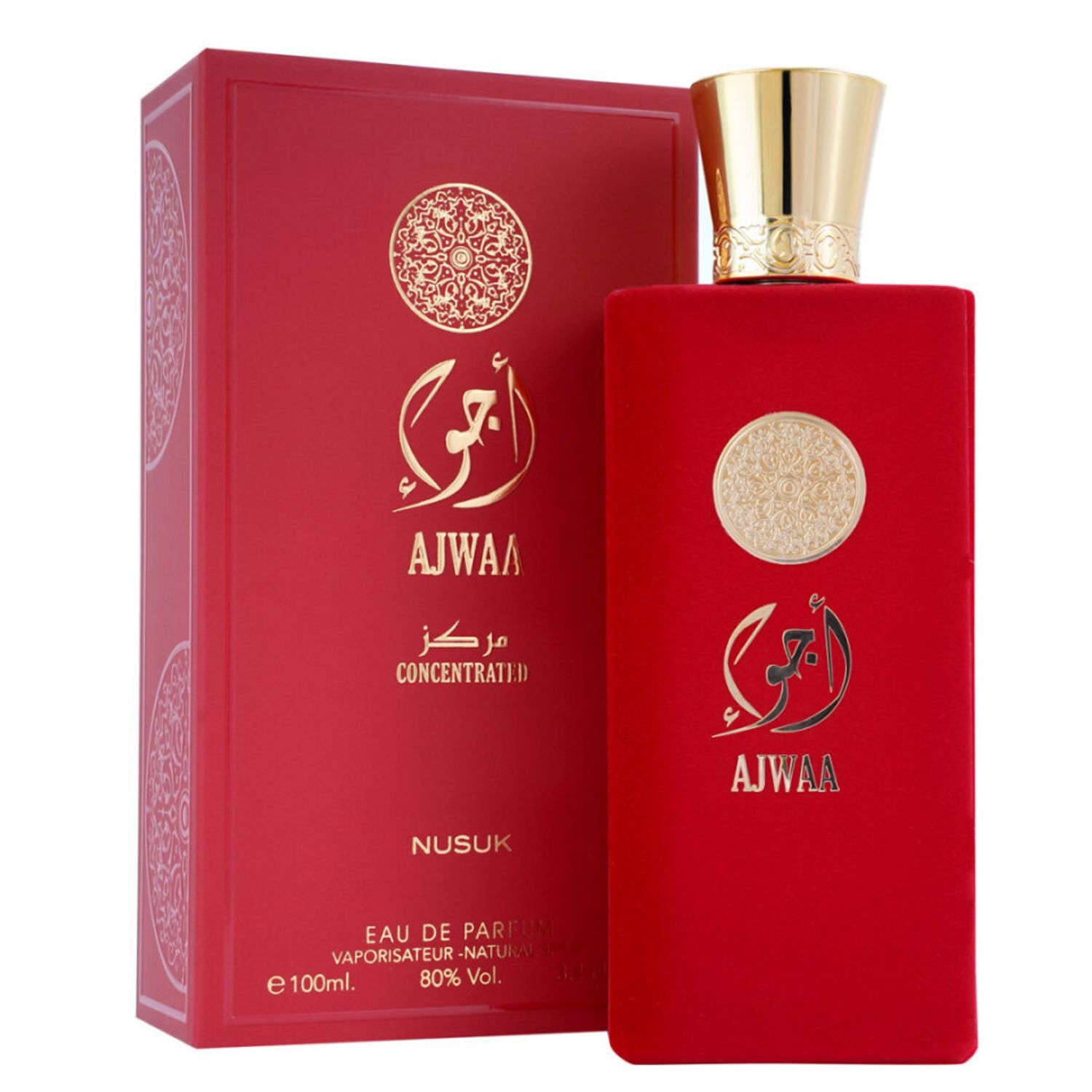 Apa de parfum Nusuk Ajwaa Concentrated, 100 ml, pentru femei fotografia produsului
