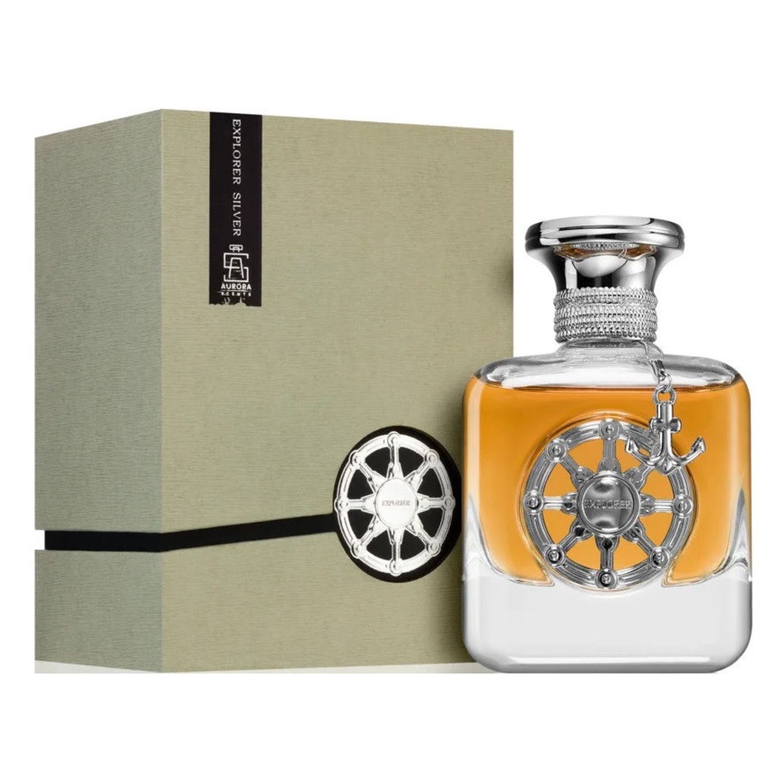 Aurora Explorer Silver, Apa de Parfum, Barbati, 100 ml fotografia produsului