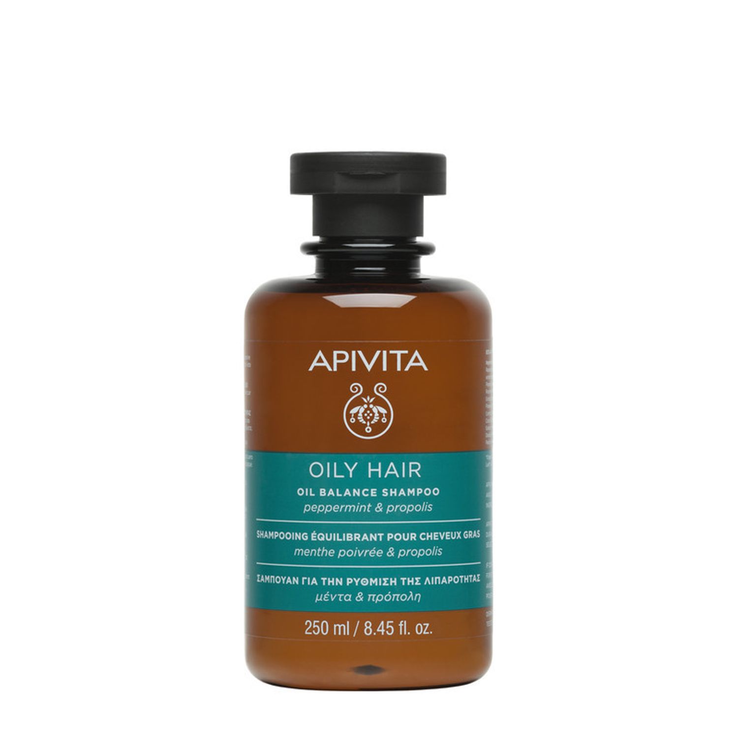 Sampon pentru par gras Apivita , 250 ml fotografia produsului