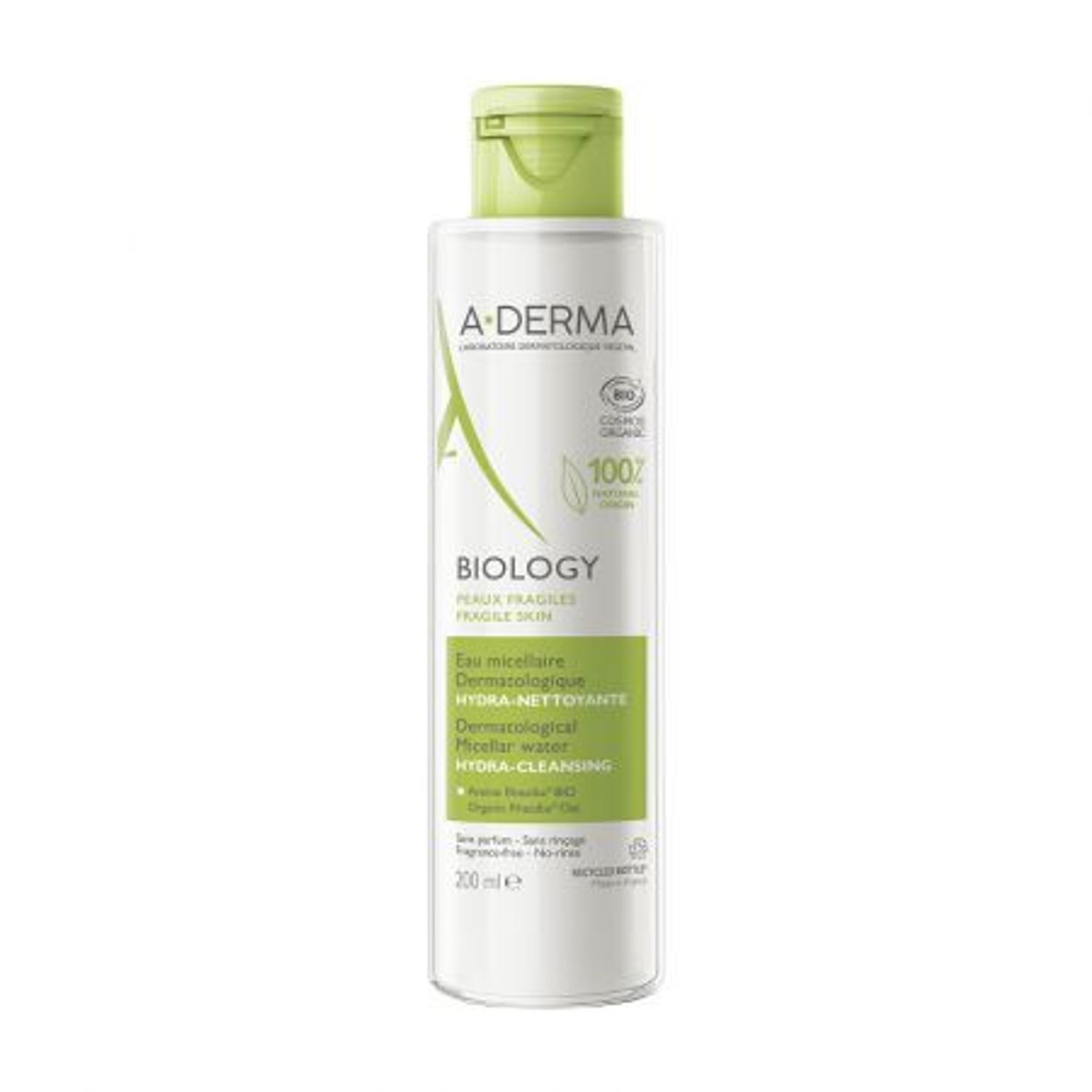 Apa micelara hidratanta A-Derma Biology, 200 ml fotografia produsului