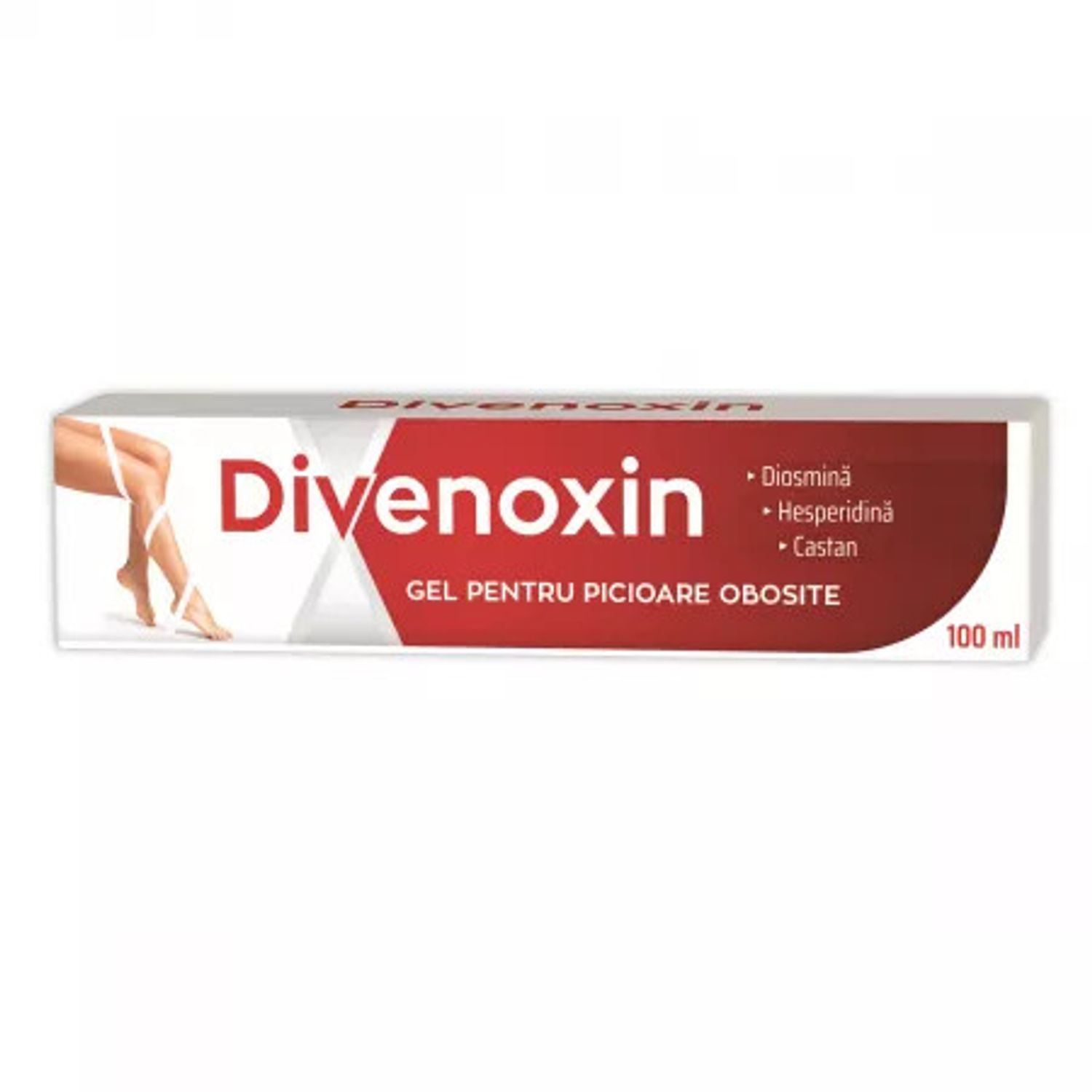 Divenoxin gel pentru picioare obosite 100 ml Zdrovit fotografia produsului