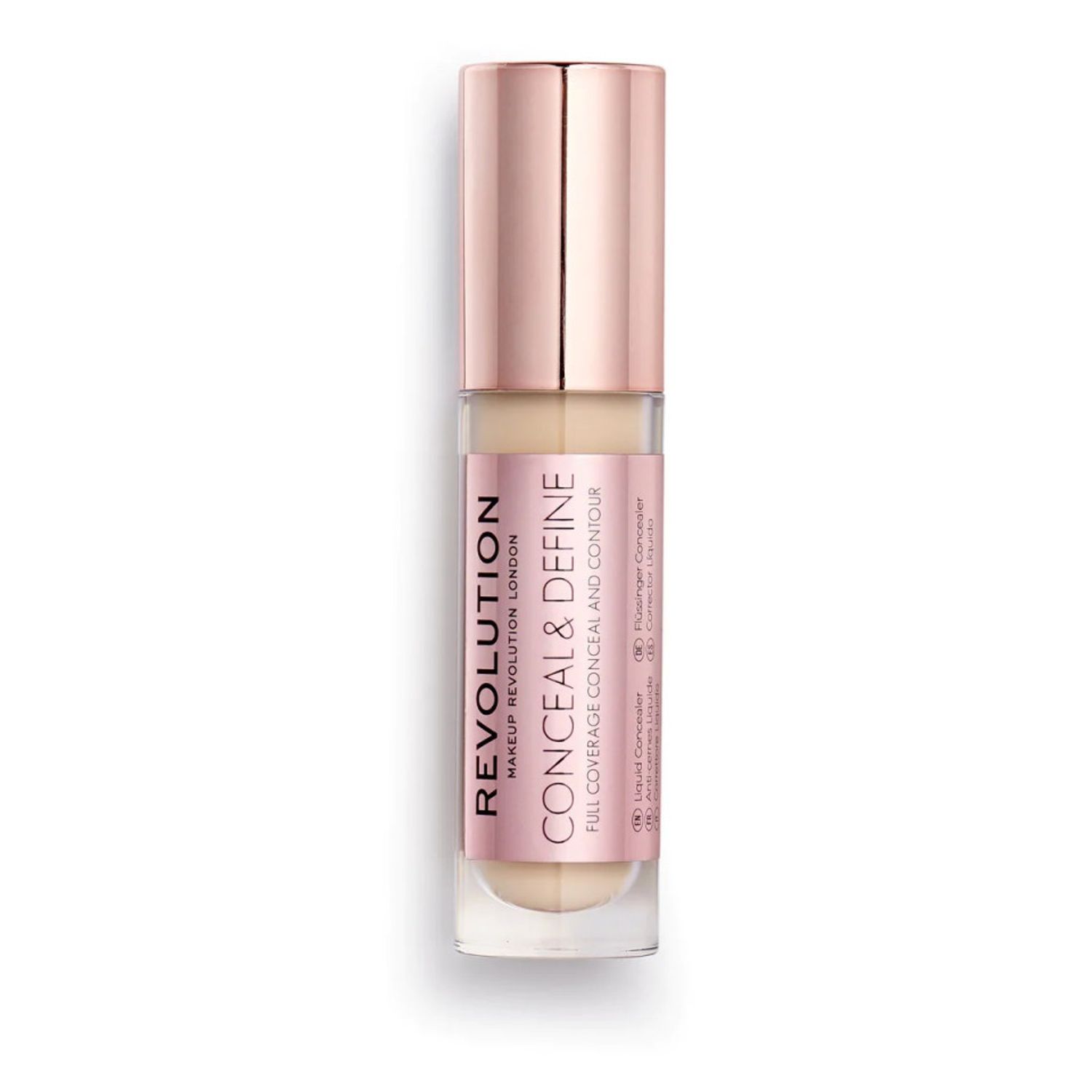 Corector, Makeup Revolution Conceal & Define, C 6.5, 4 g fotografia produsului