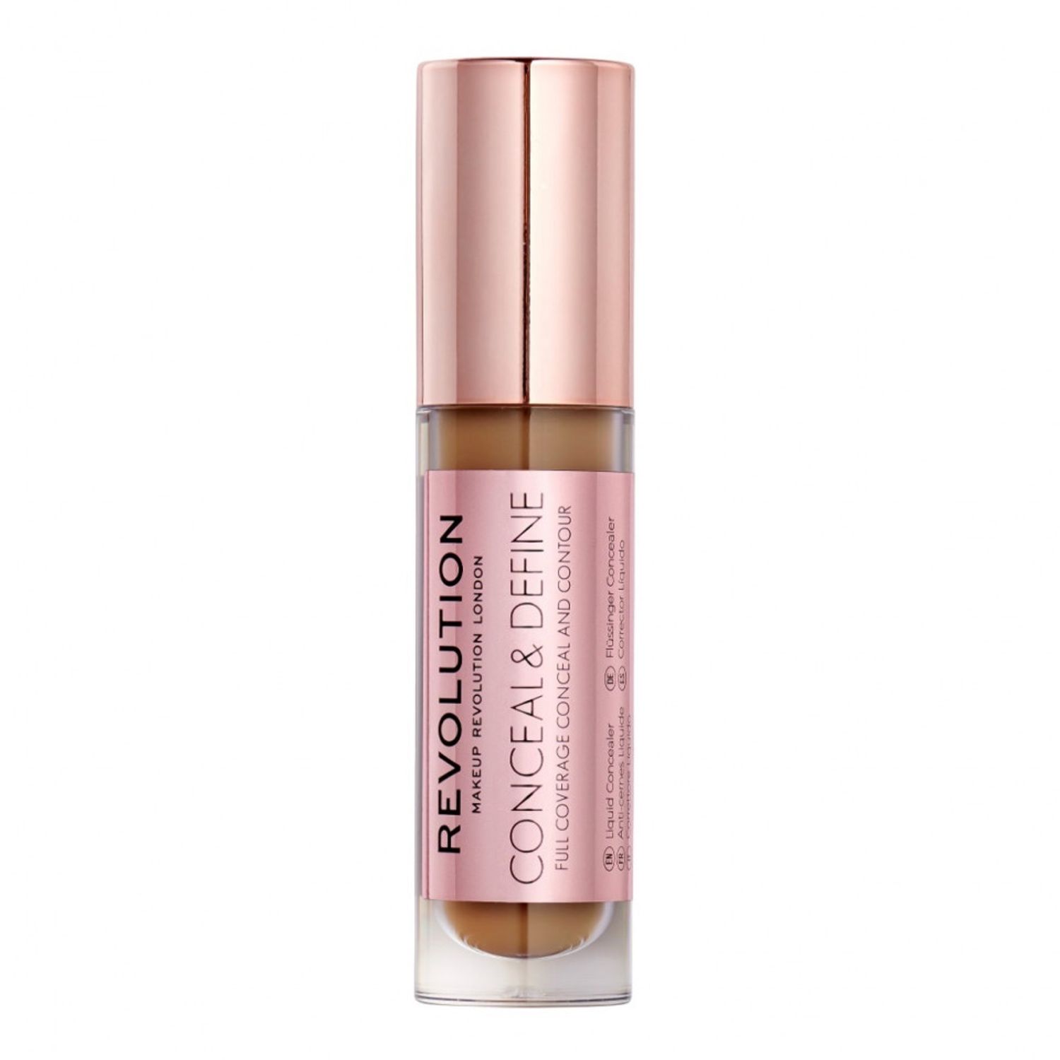 Corector, Makeup Revolution Conceal & Define, C 13.5, 4 g fotografia produsului