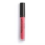 Ruj lichid Makeup Revolution, Matte, Vegan, 141 Rouge, 3 ml fotografia produsului