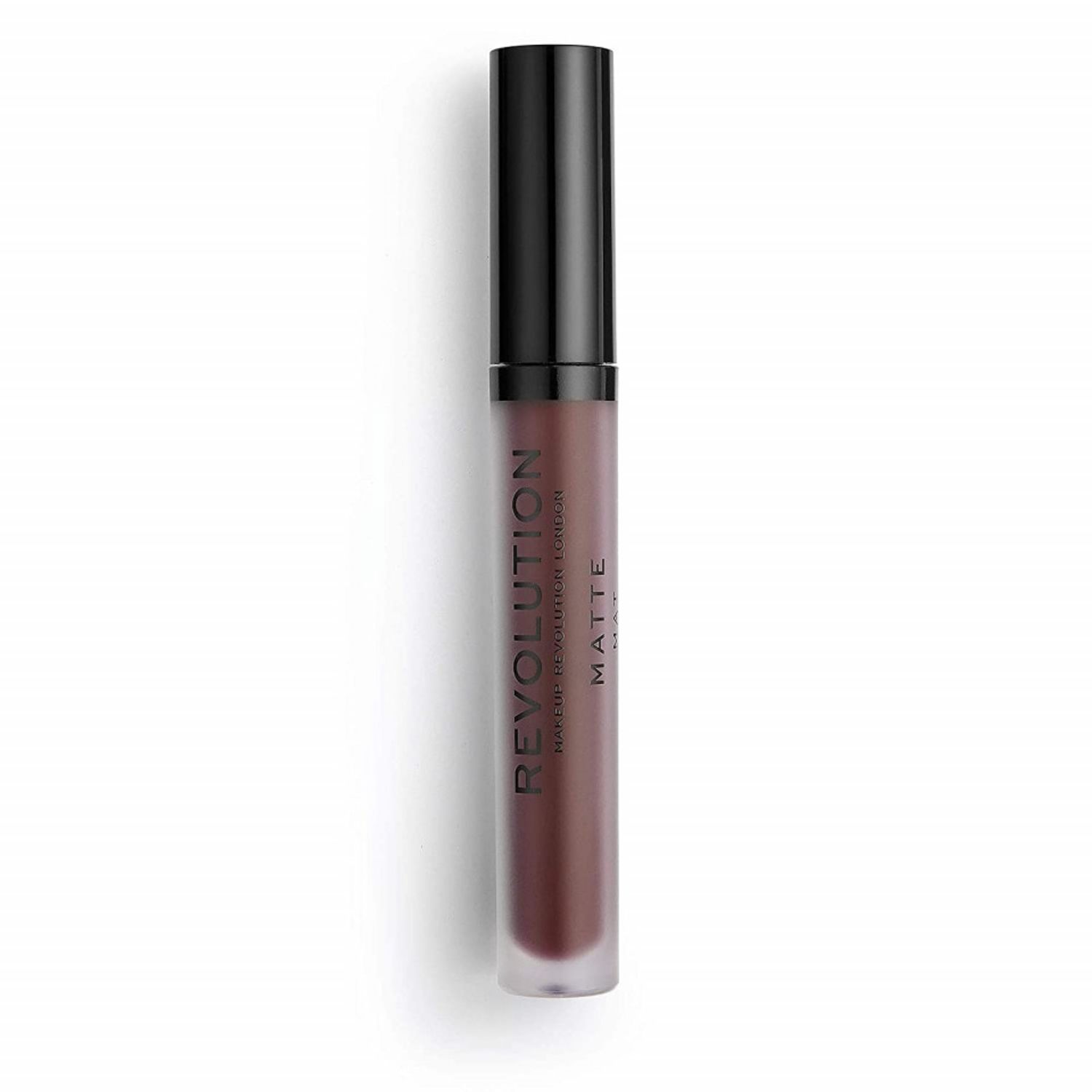 Ruj lichid Makeup Revolution, Matte, Vegan, 149 Plum, 3 ml fotografia produsului