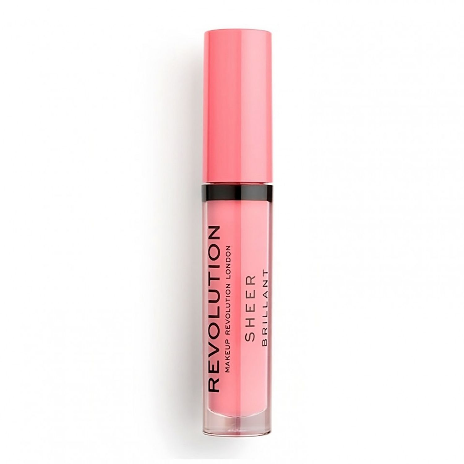 Ruj lichid Makeup Revolution, Sheer Brillant, 137 Cupcake, 3,5 ml fotografia produsului