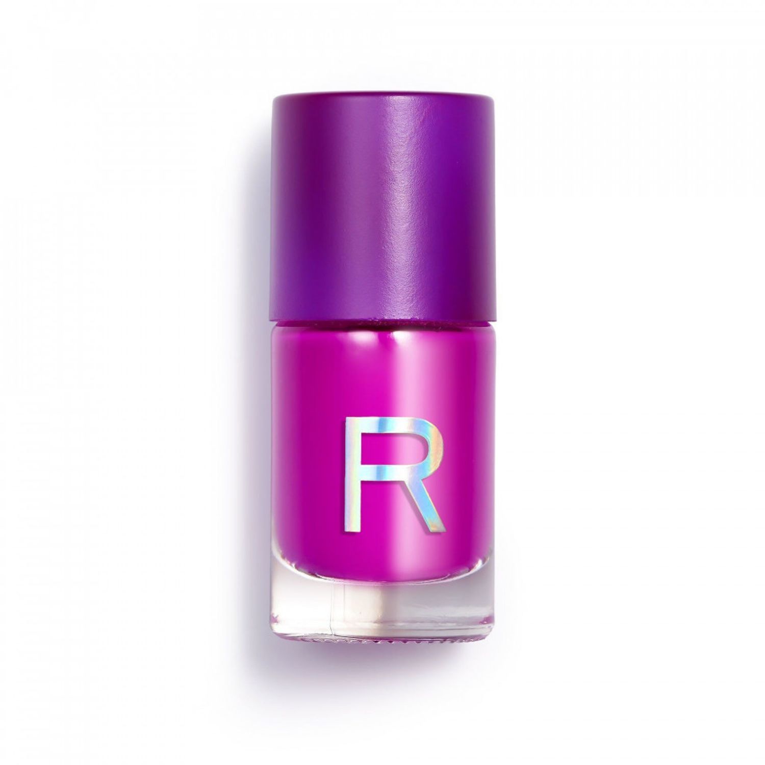 Lac de unghii Makeup Revolution, Holographic, Nail Polish, Poppin, 10 ml fotografia produsului
