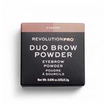 Pudra pentru sprancene Revolution PRO Duo, Makeup Revolution, Auburn, 2,2 g fotografia produsului